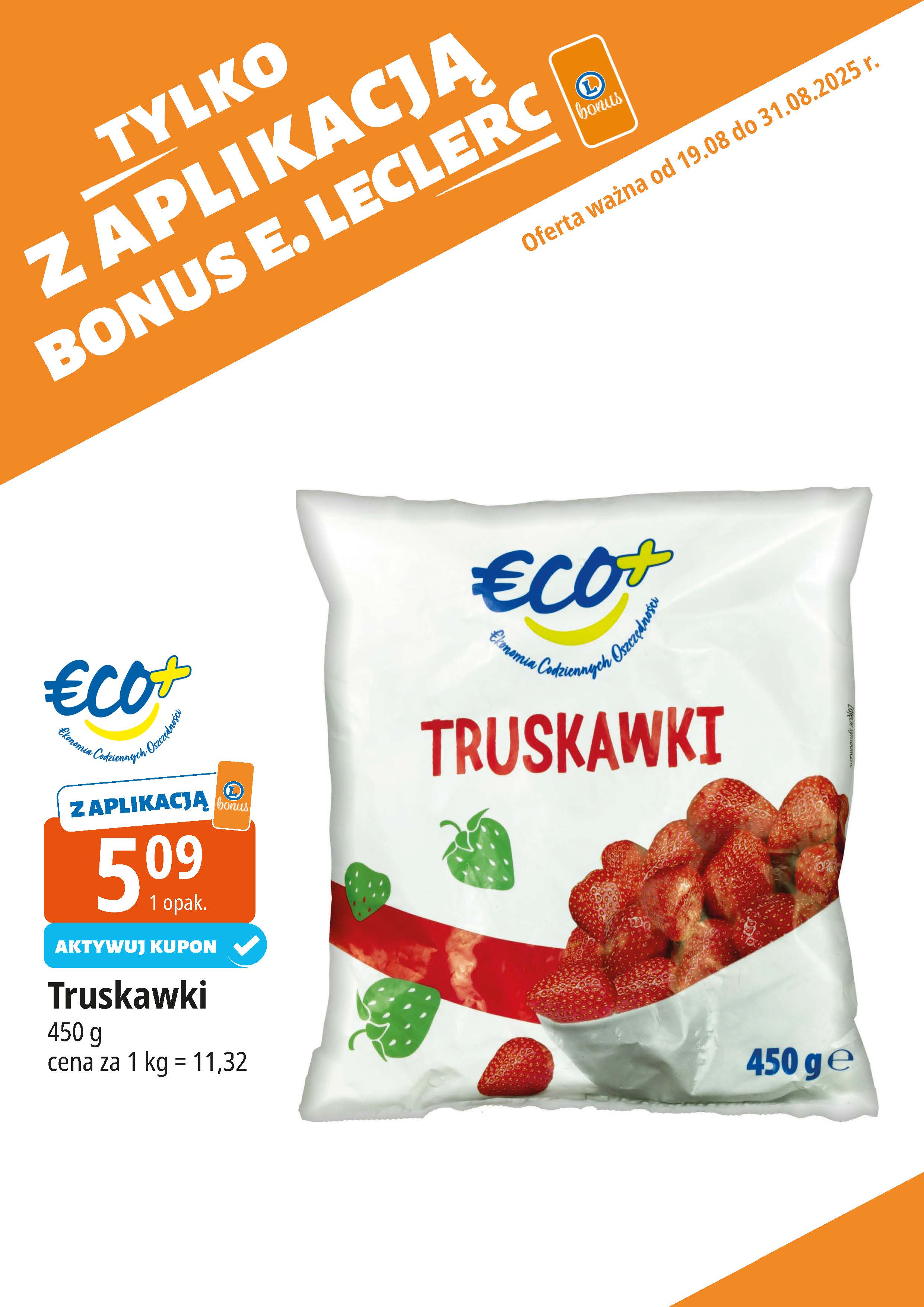 e-leclerc - Gazetka E.Leclerc - Bonus skanujesz kasę zyskujesz - ważna od 19.08. do 31.08. - page: 12