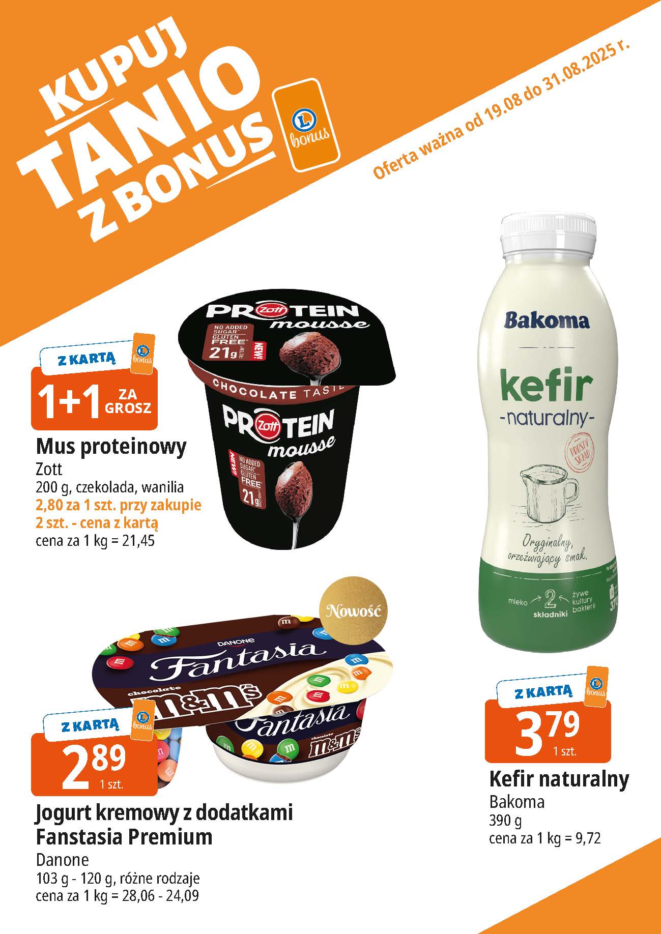 e-leclerc - Gazetka E.Leclerc - Bonus skanujesz kasę zyskujesz - ważna od 19.08. do 31.08. - page: 6