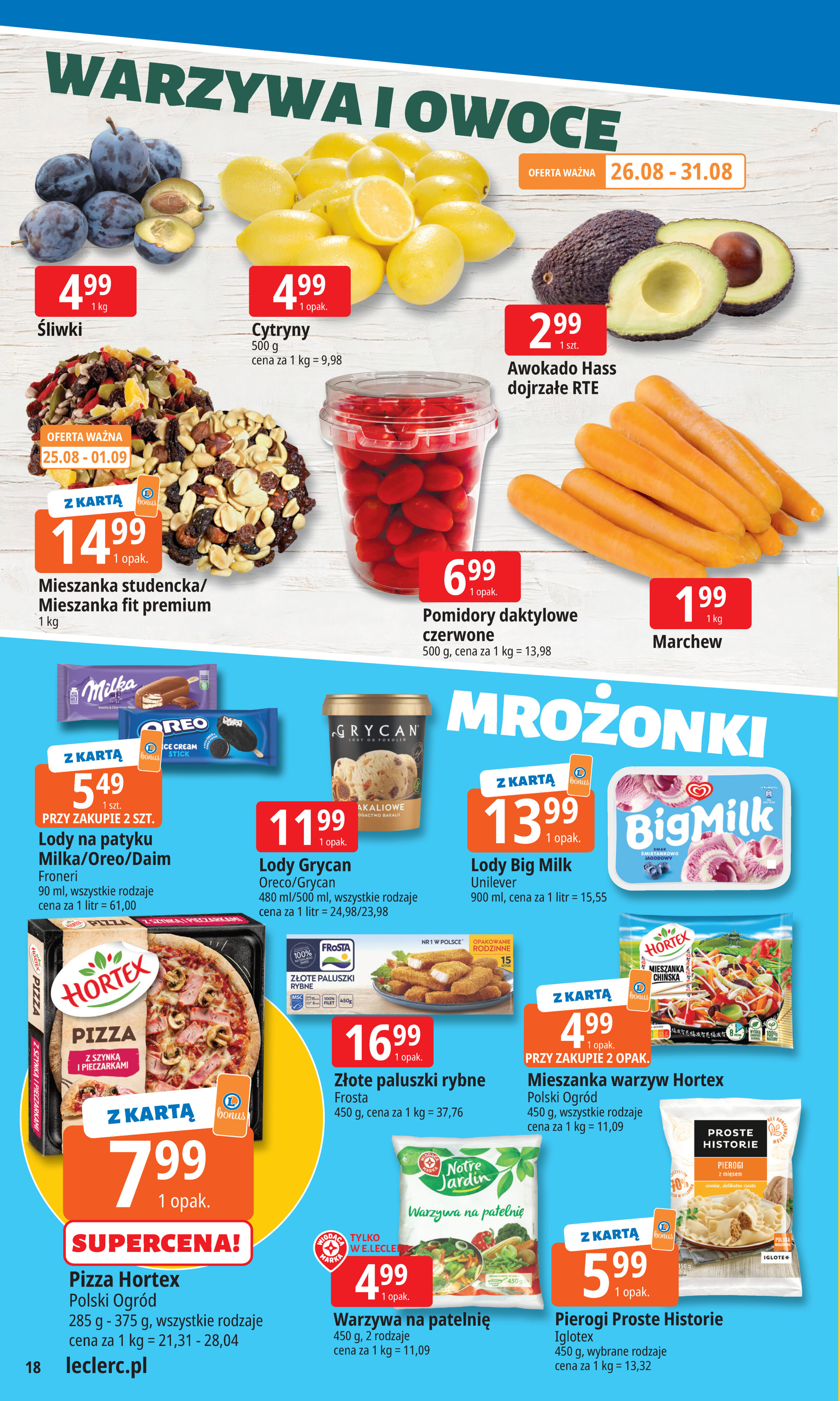 e-leclerc - Gazetka E.Leclerc - ważna od 25.08. do 01.09. - page: 18