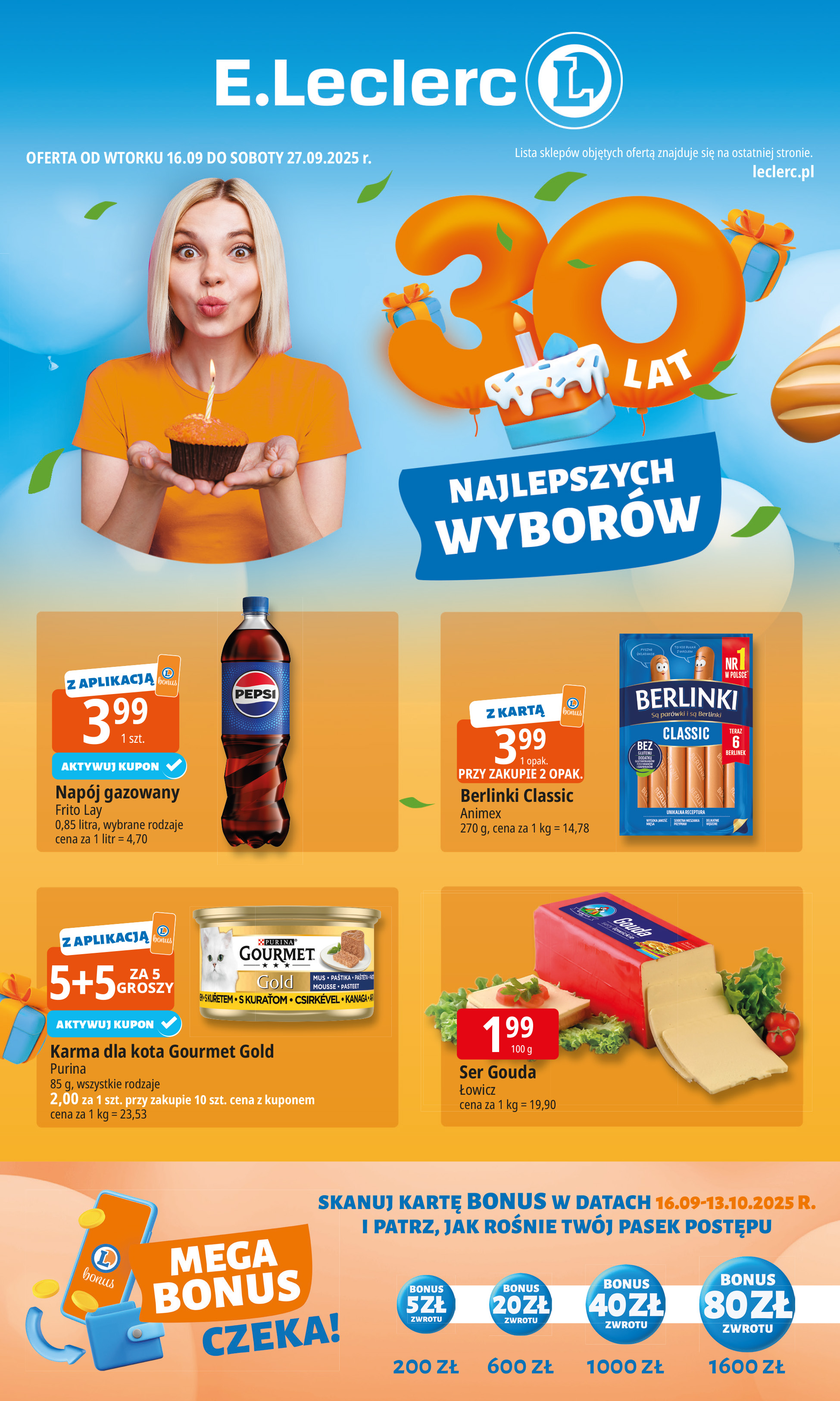 e-leclerc - Gazetka E.Leclerc - ważna od 16.09. do 27.09.