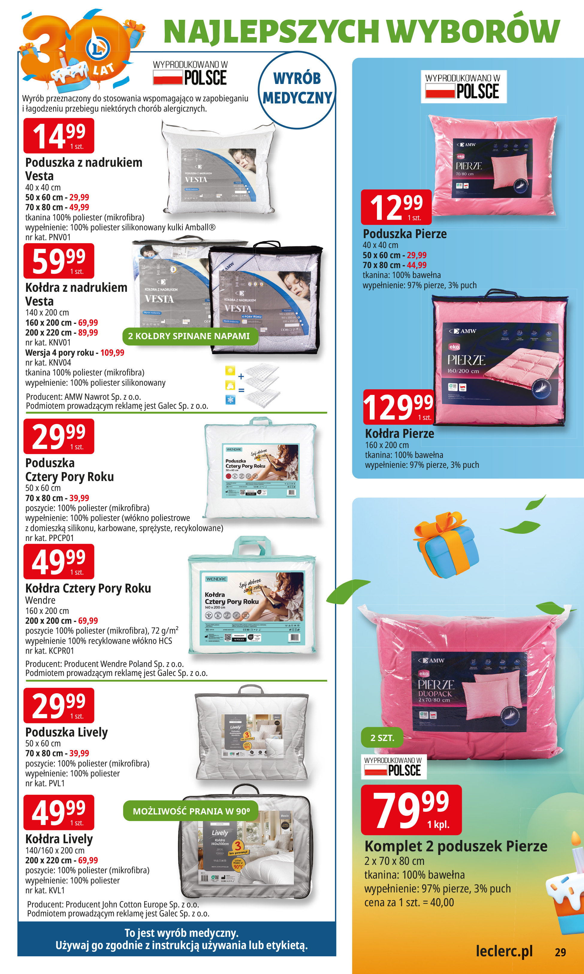 e-leclerc - Gazetka E.Leclerc - ważna od 16.09. do 27.09. - page: 29