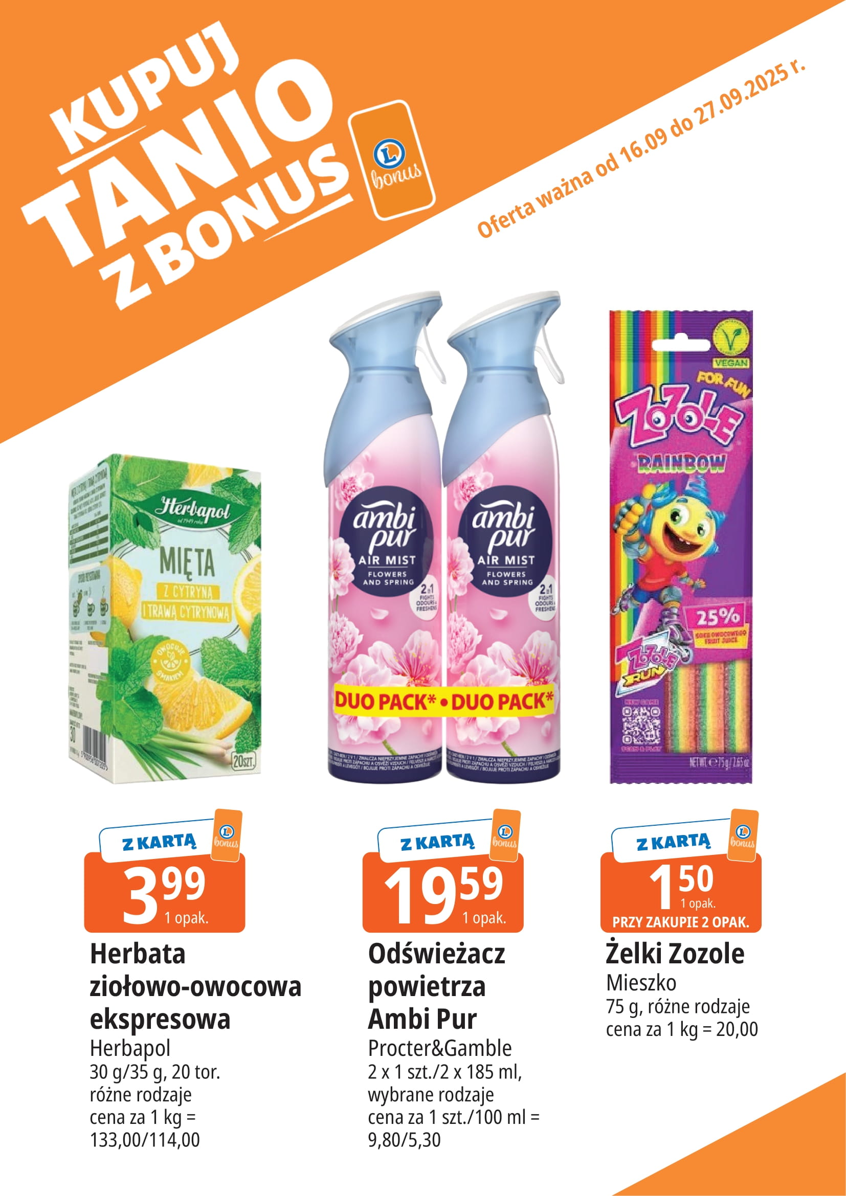 e-leclerc - Gazetka E.Leclerc - Bonus skanujesz kasę zyskujesz - ważna od 16.09. do 27.09. - page: 13