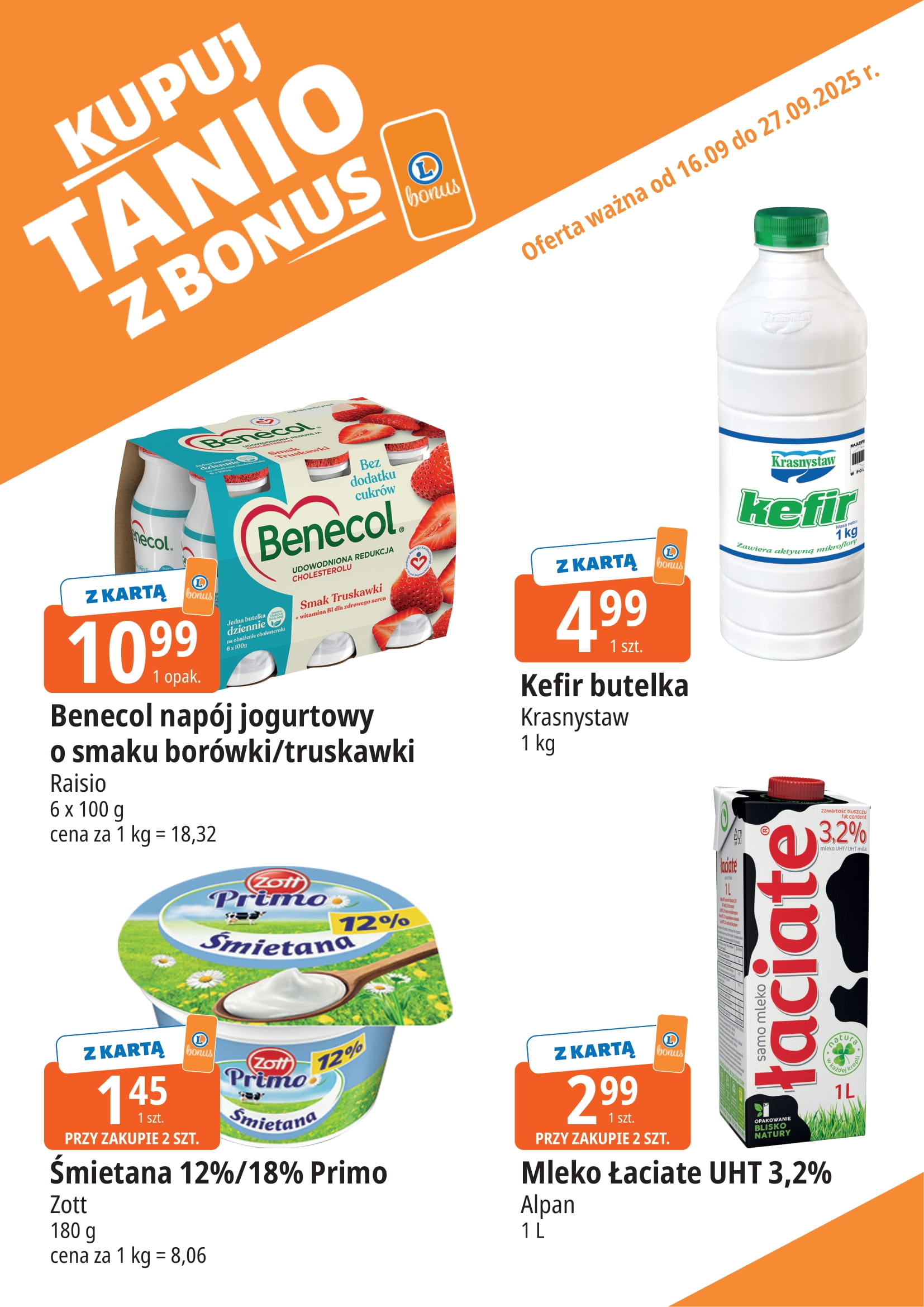 e-leclerc - Gazetka E.Leclerc - Bonus skanujesz kasę zyskujesz - ważna od 16.09. do 27.09. - page: 4
