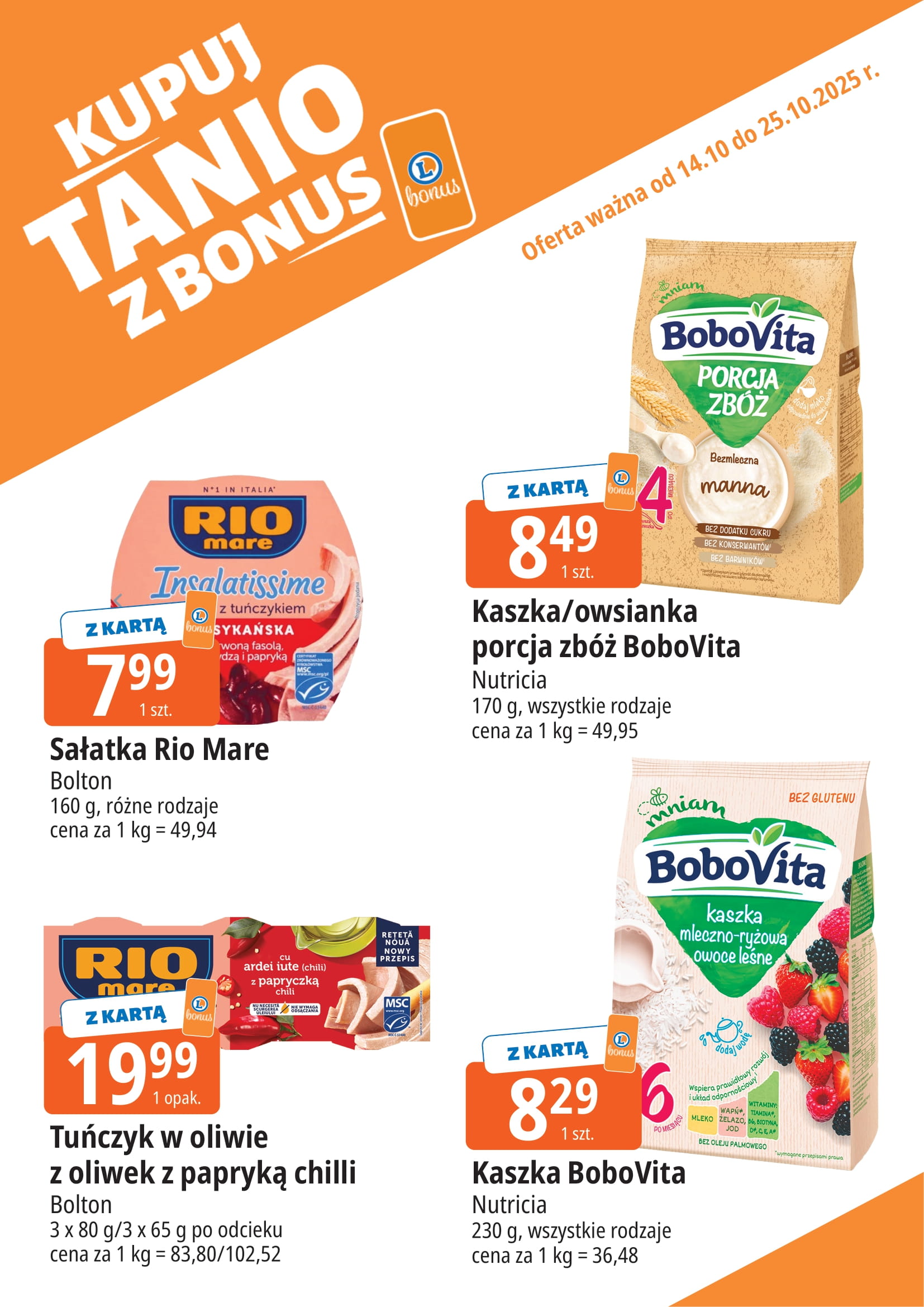 e-leclerc - Gazetka E.Leclerc - Bonus skanujesz kasę zyskujesz - ważna od 14.10. do 25.10. - page: 10