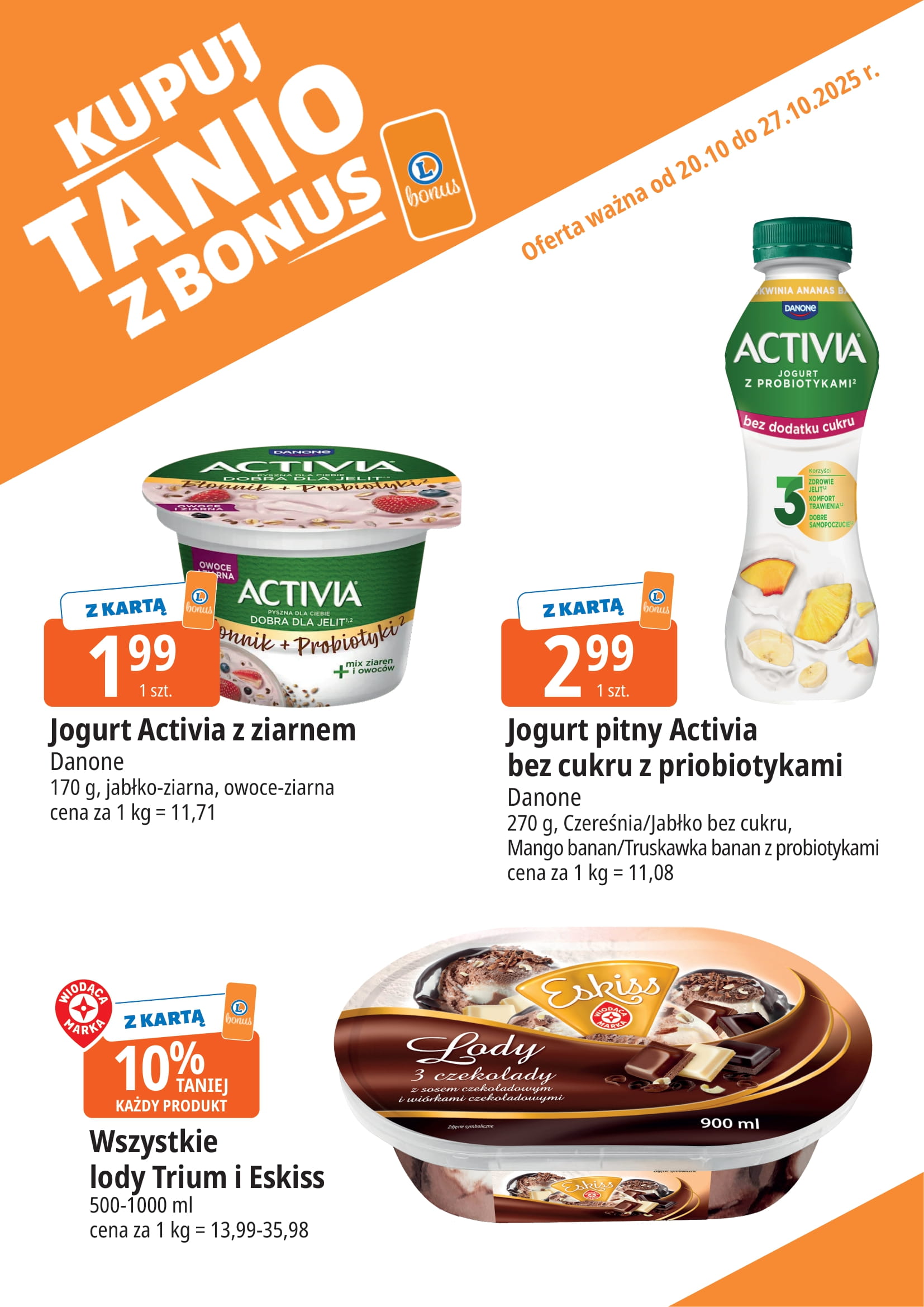 e-leclerc - Gazetka E.Leclerc - Bonus skanujesz kasę zyskujesz - ważna od 20.10. do 27.10. - page: 4