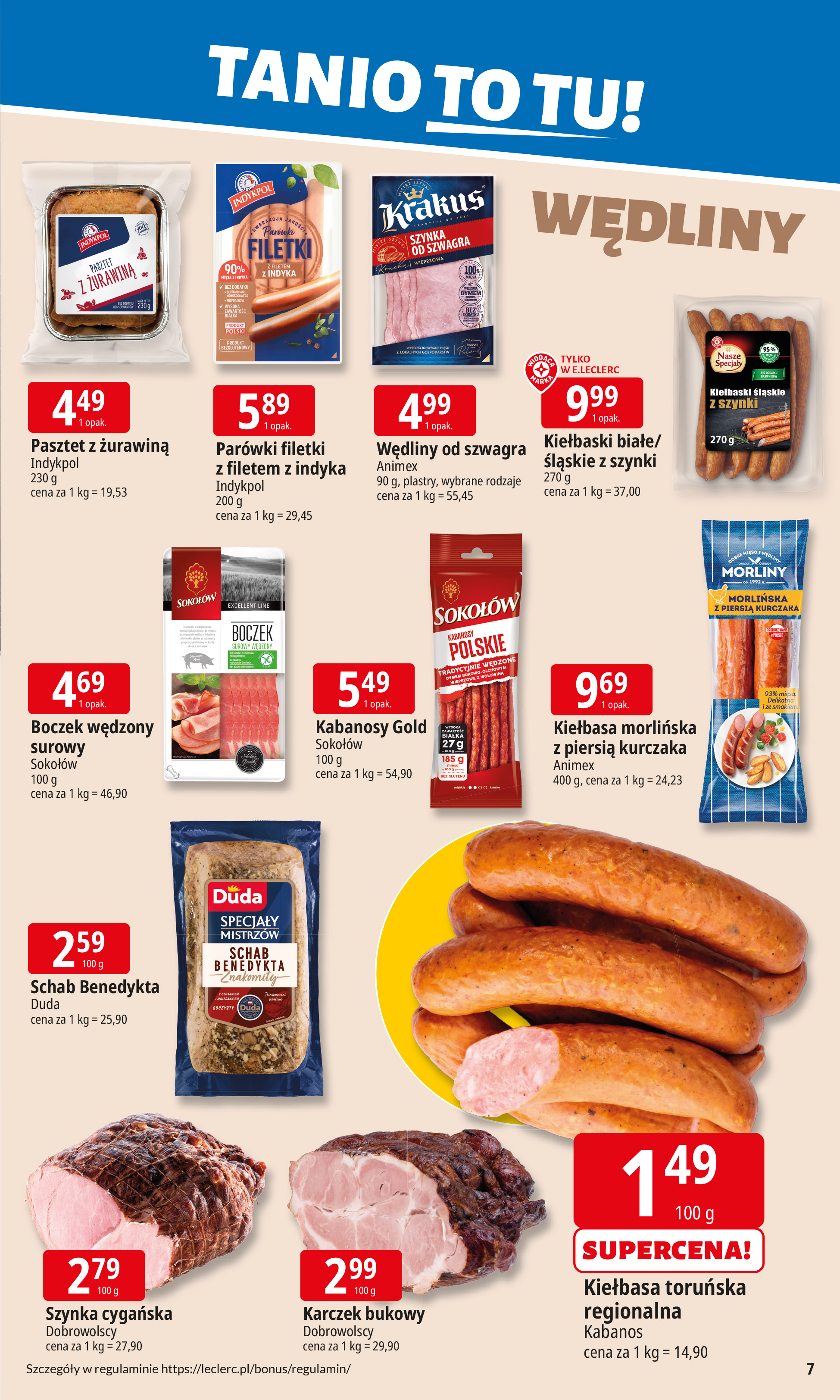 e-leclerc - Gazetka E.Leclerc - ważna od 04.11. do 10.11. - page: 7
