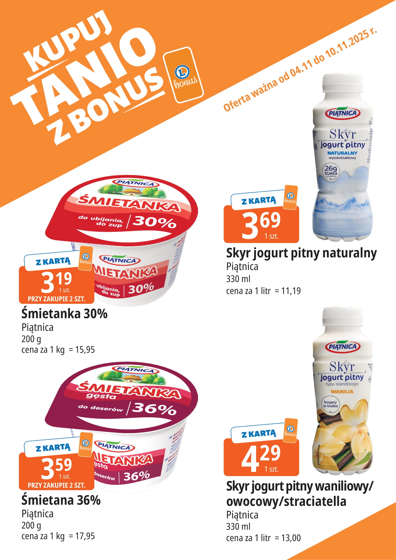 e-leclerc - Gazetka E.Leclerc - Bonus - ważna od 04.11. do 17.11. - page: 6