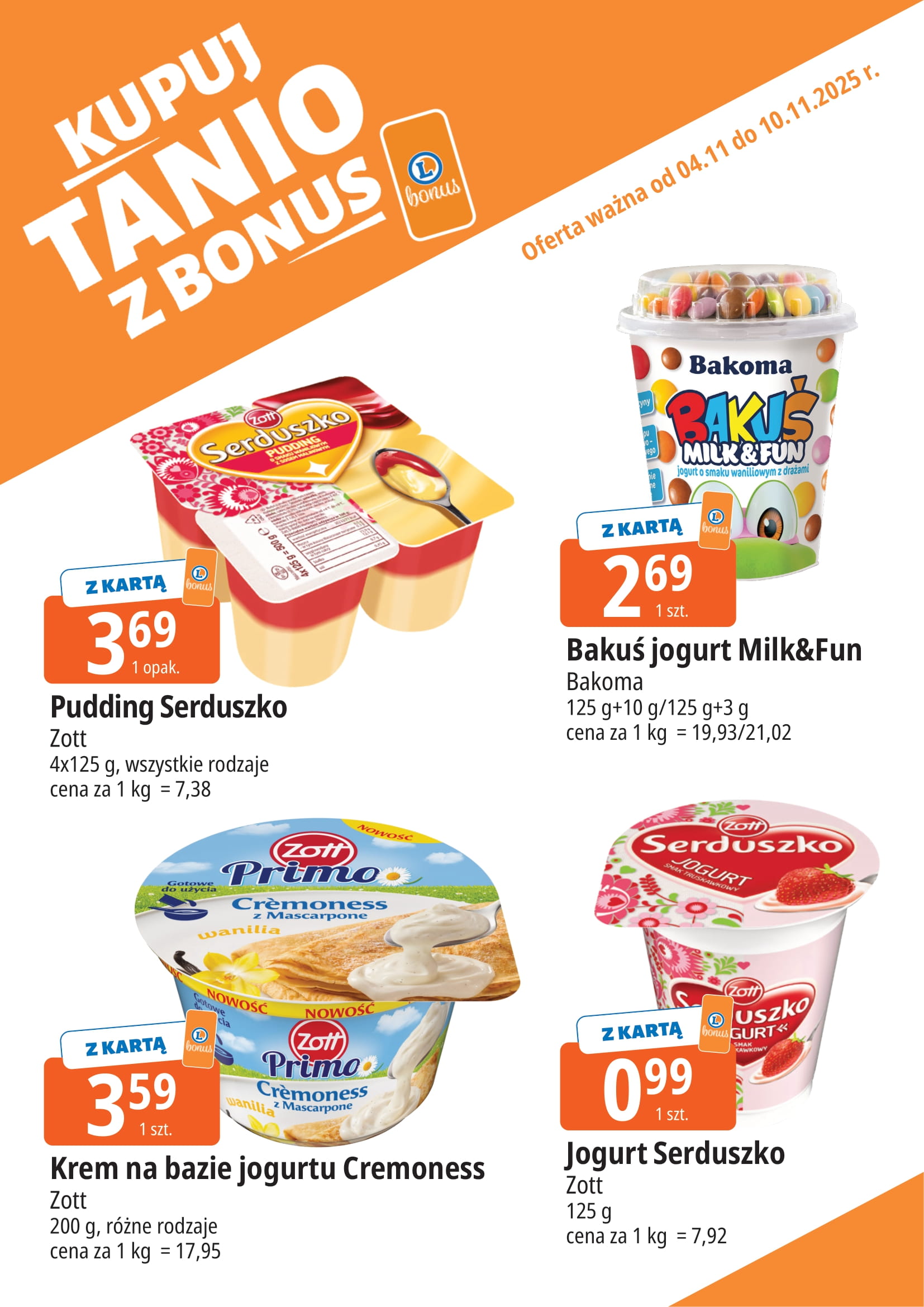 e-leclerc - Gazetka E.Leclerc - Bonus - ważna od 04.11. do 17.11. - page: 4