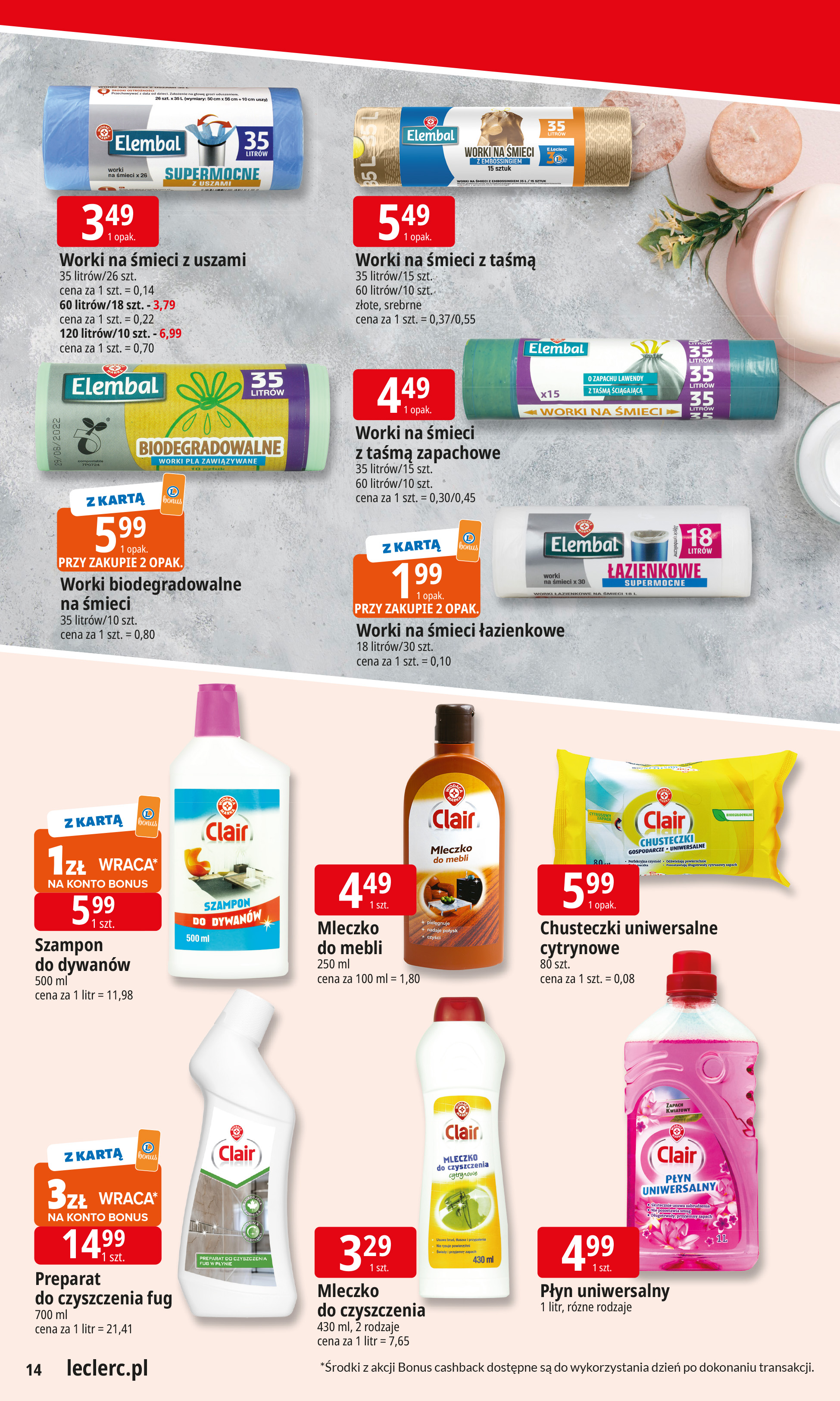 e-leclerc - Gazetka E.Leclerc - ważna od 10.11. do 17.11. - page: 14