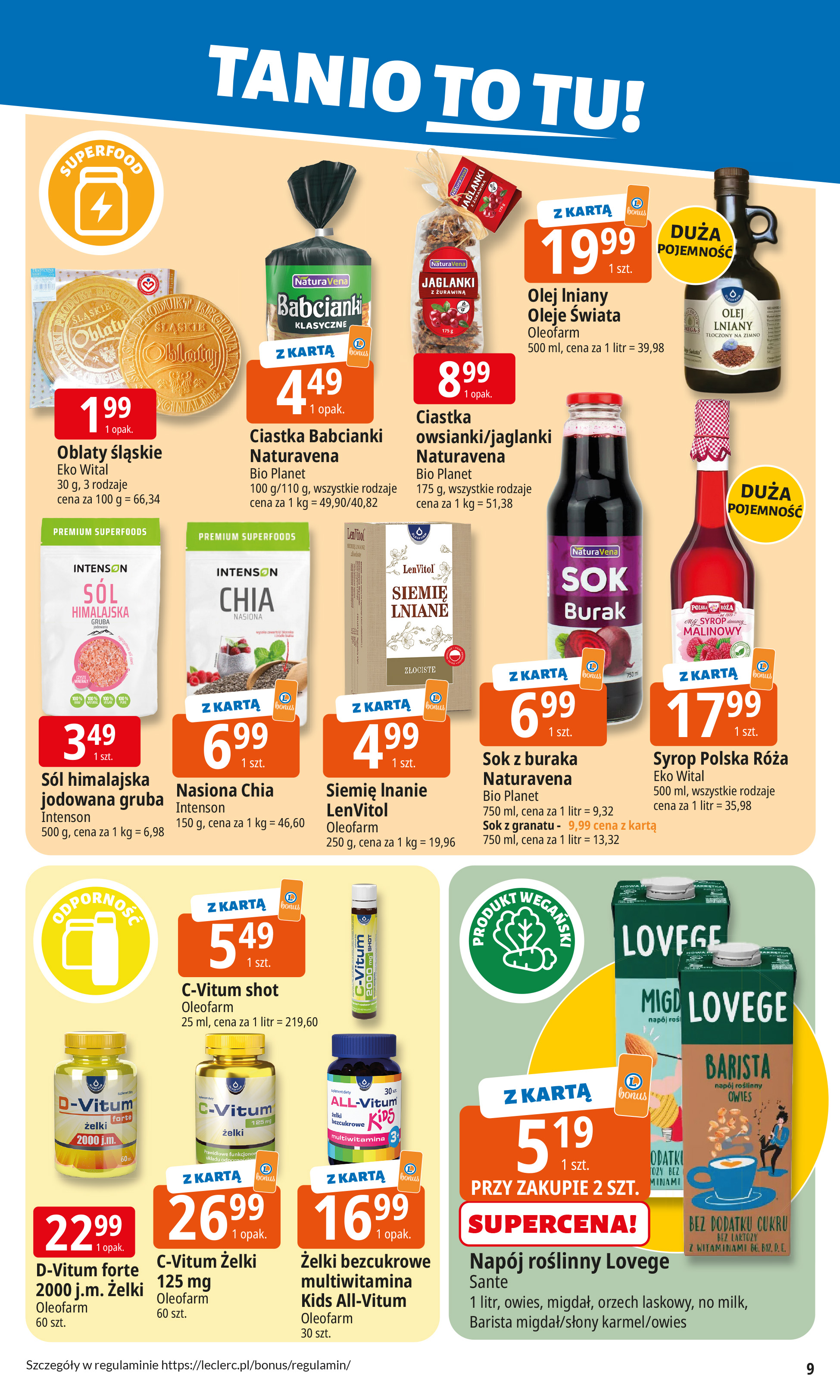 e-leclerc - Gazetka E.Leclerc - ważna od 10.11. do 17.11. - page: 9