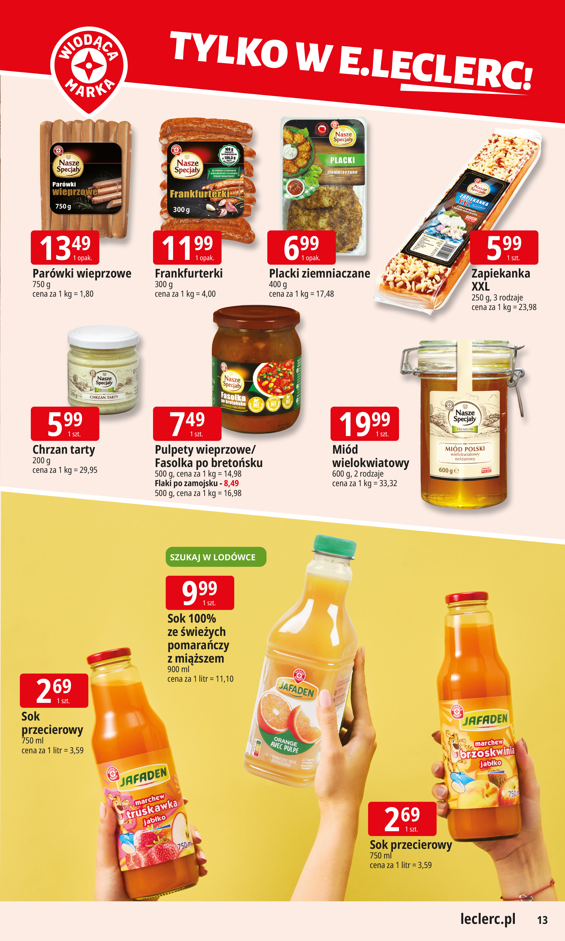 e-leclerc - Gazetka E.Leclerc - ważna od 10.11. do 17.11. - page: 13