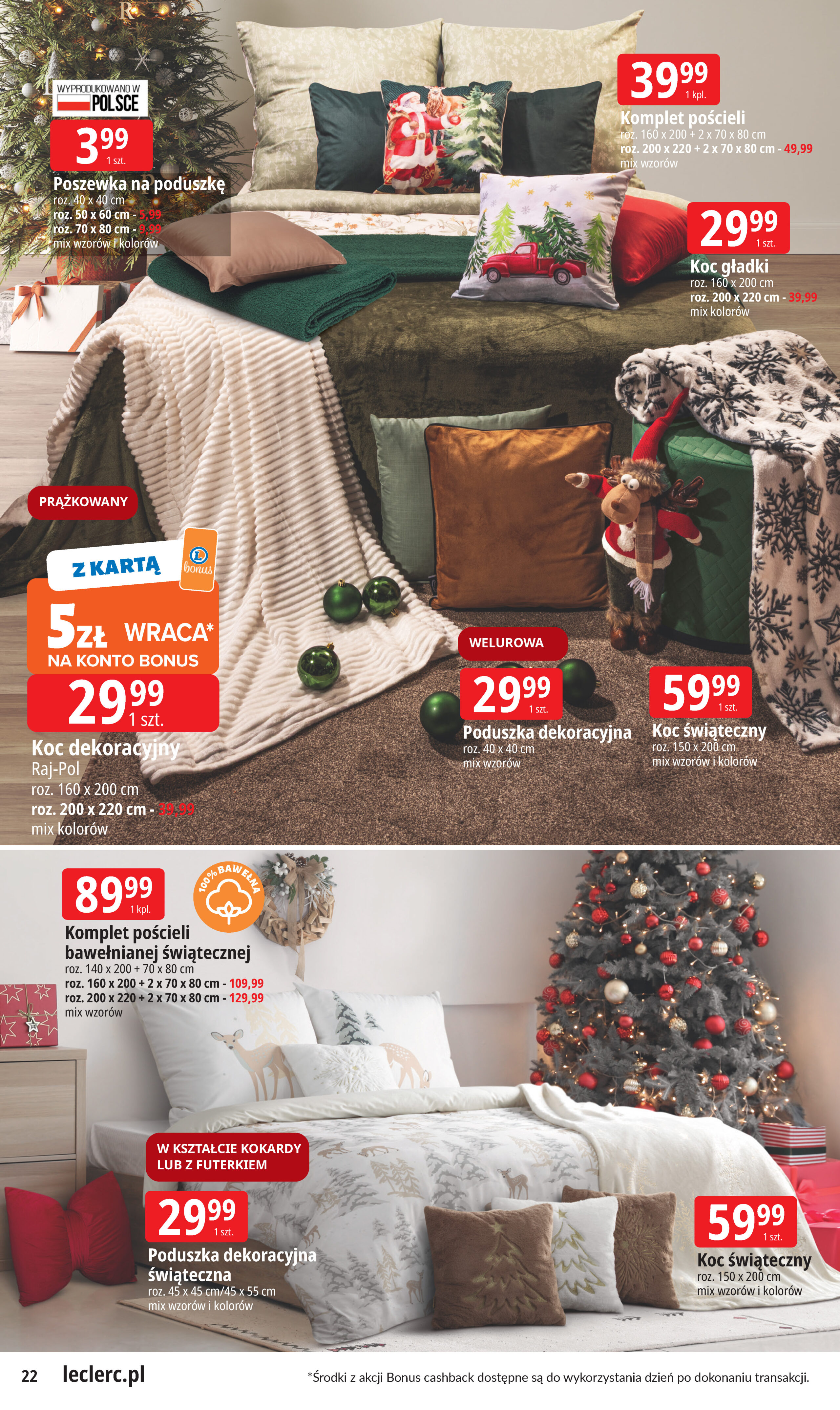 e-leclerc - Gazetka E.Leclerc - ważna od 12.11. do 07.12. - page: 22
