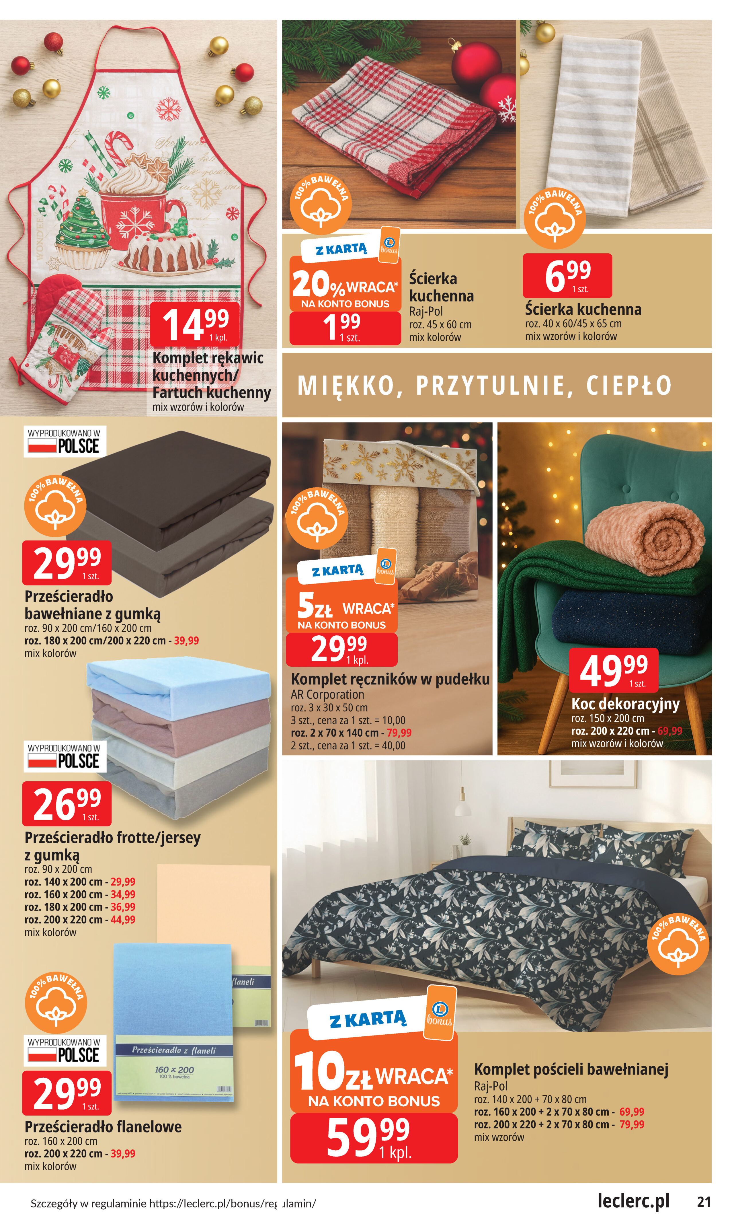 e-leclerc - Gazetka E.Leclerc - ważna od 12.11. do 07.12. - page: 21
