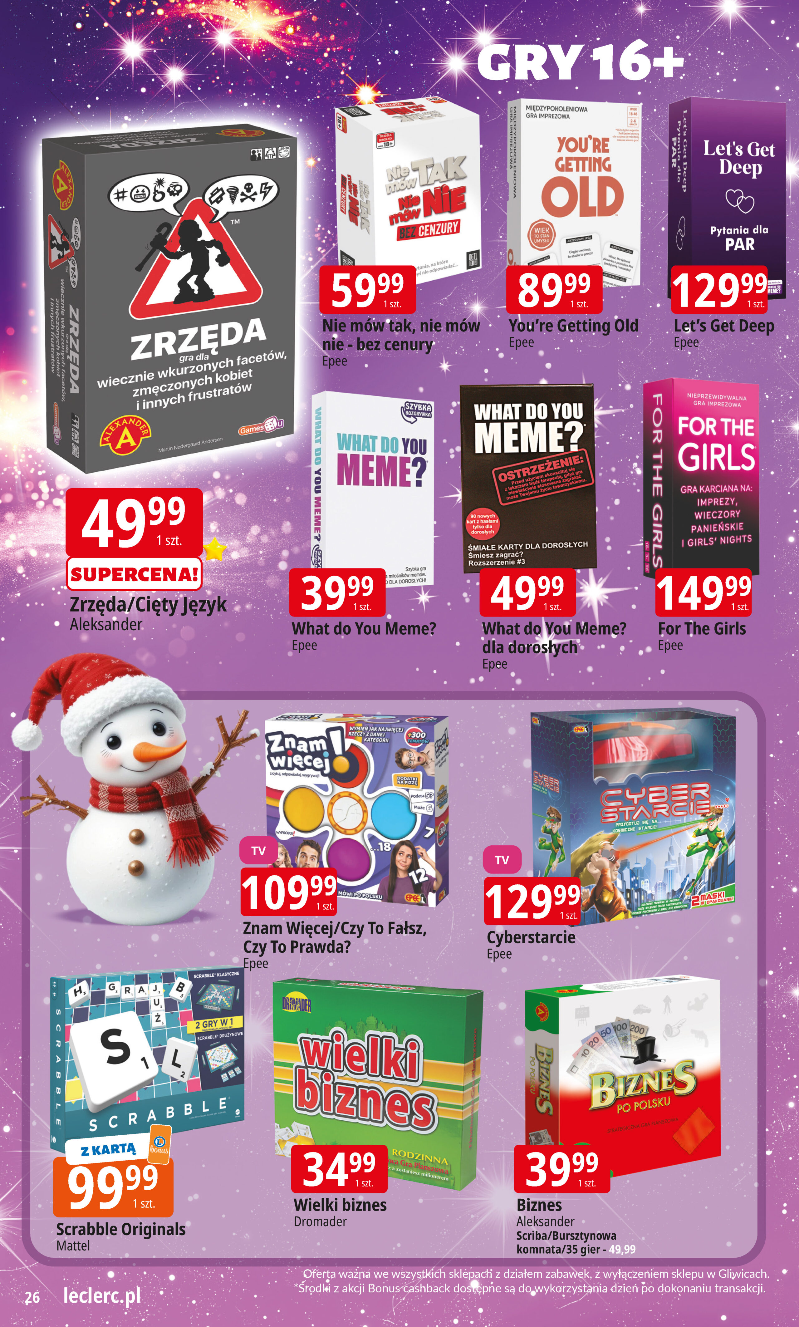 e-leclerc - Gazetka E.Leclerc - Zabawki - ważna od 12.11. do 07.12. - page: 25