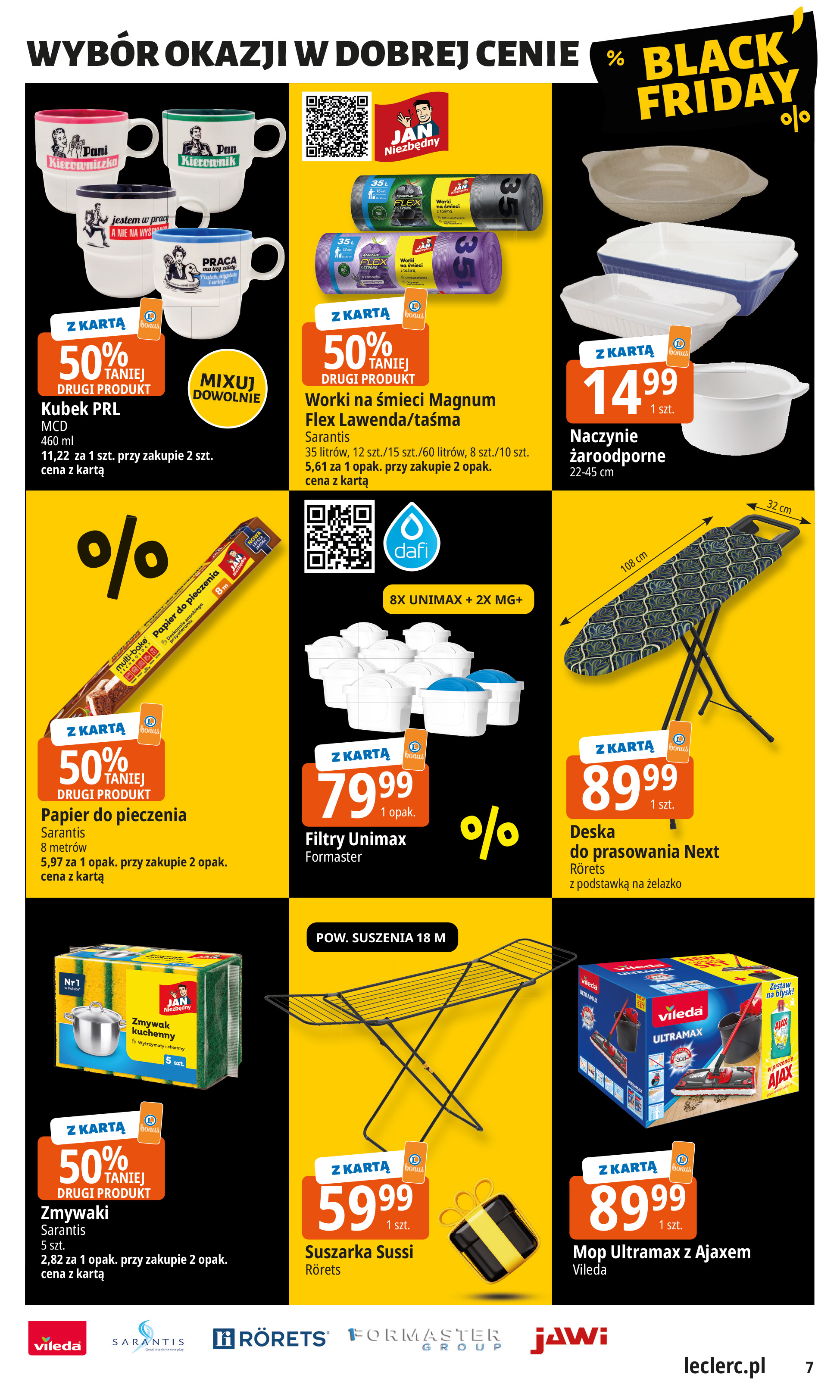 e-leclerc - Gazetka E.Leclerc - Black Friday - ważna od 18.11. do 29.11. - page: 7