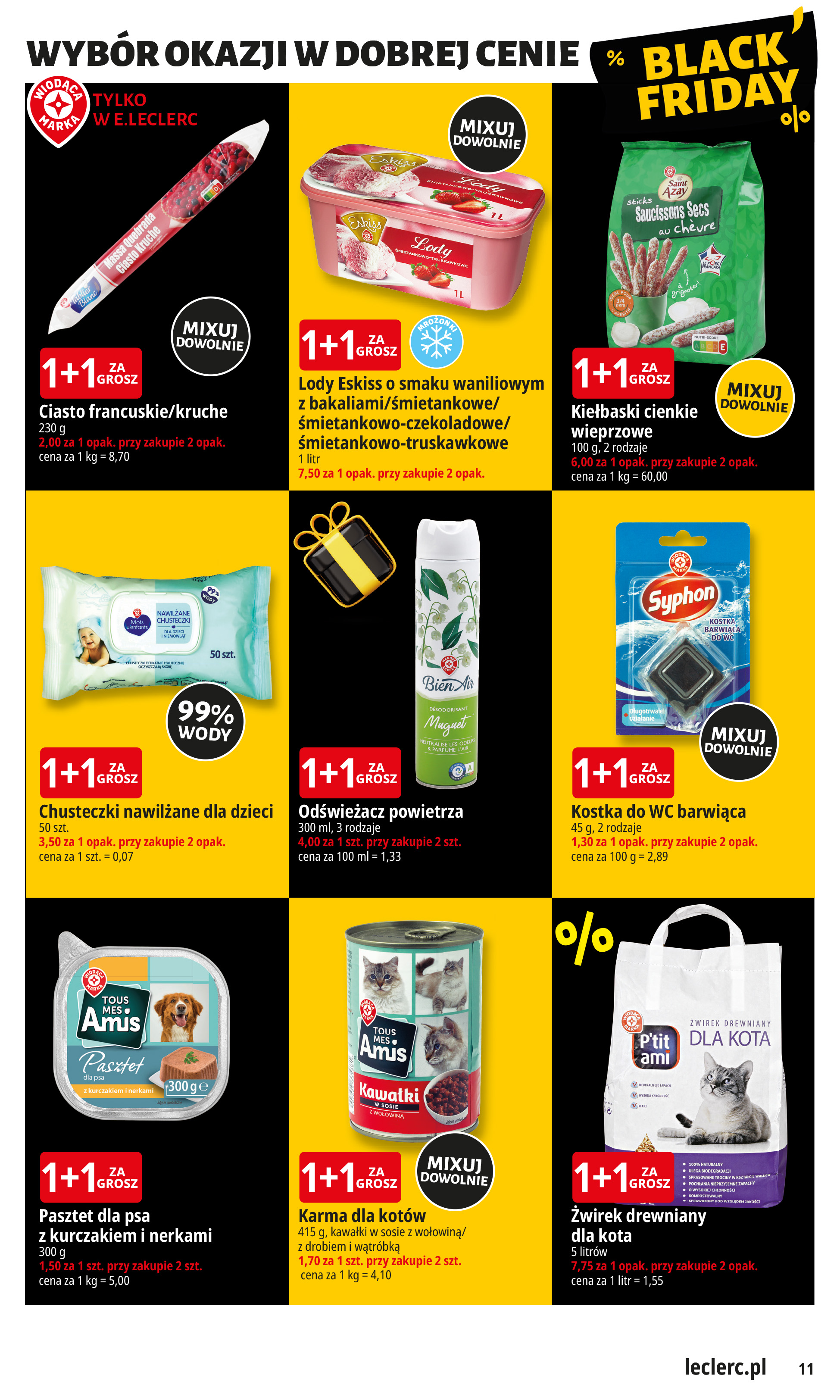 e-leclerc - Gazetka E.Leclerc - Black Friday - ważna od 18.11. do 29.11. - page: 11