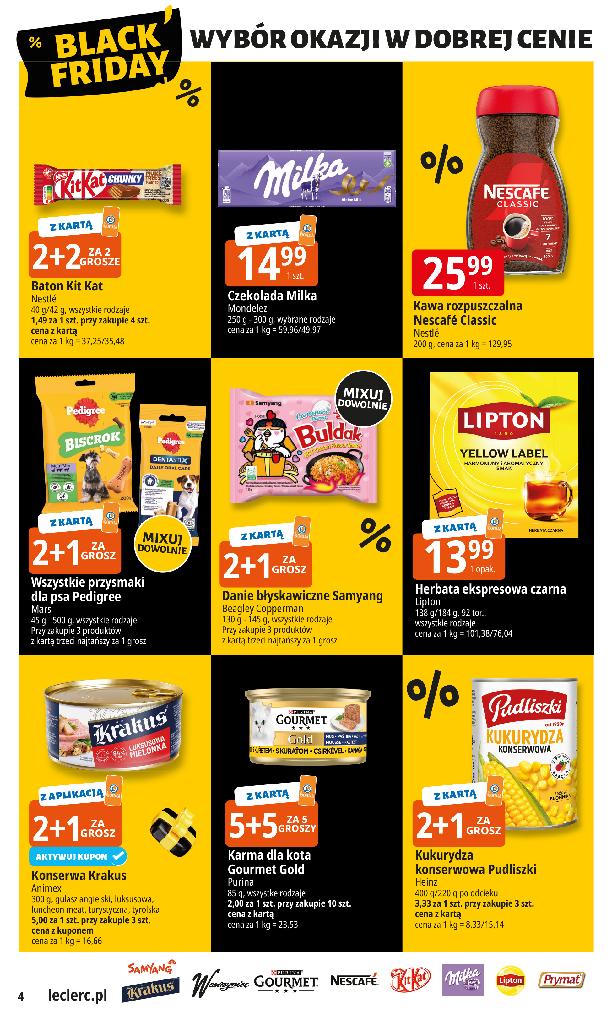 e-leclerc - Gazetka E.Leclerc - Black Friday - ważna od 18.11. do 29.11. - page: 4