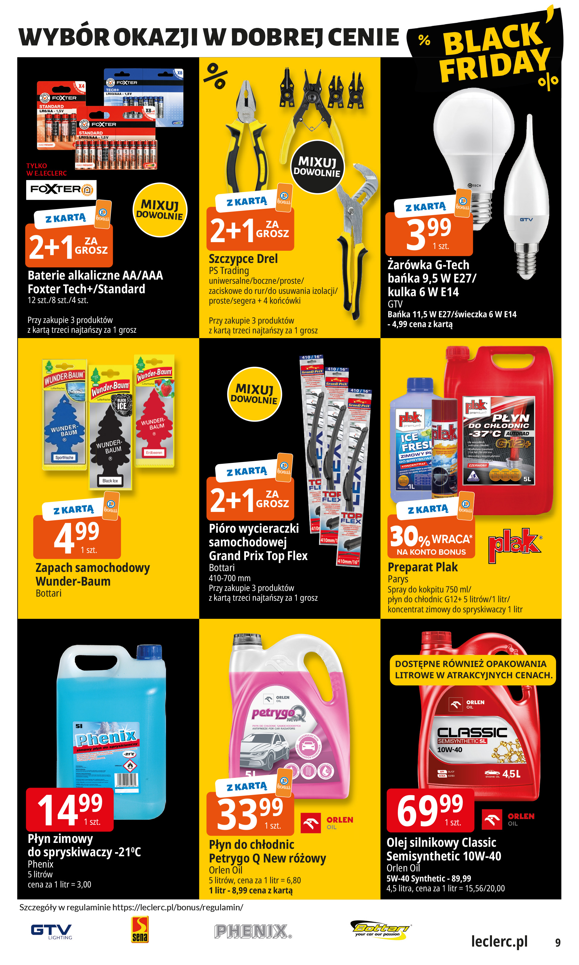 e-leclerc - Gazetka E.Leclerc - Black Friday - ważna od 18.11. do 29.11. - page: 9