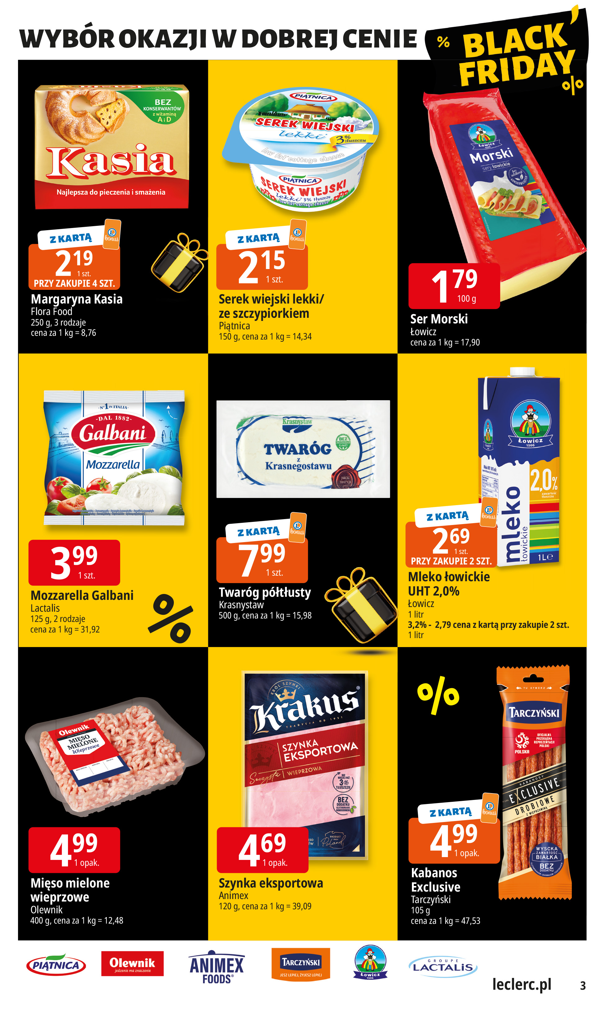 e-leclerc - Gazetka E.Leclerc - Black Friday - ważna od 18.11. do 29.11. - page: 3