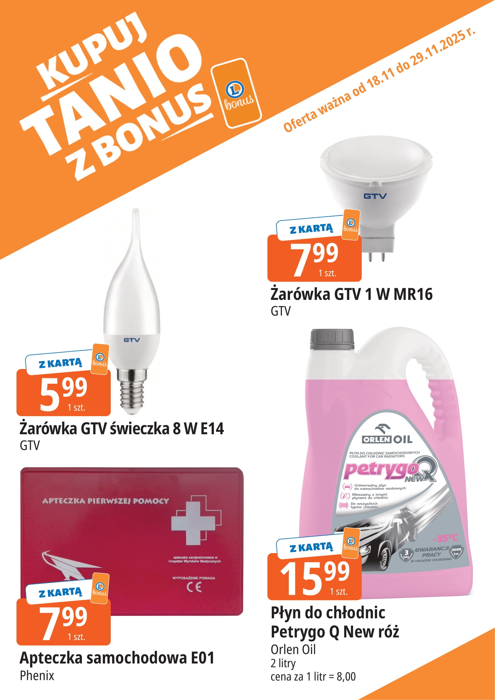 e-leclerc - Gazetka E.Leclerc - Bonus - ważna od 18.11. do 29.11. - page: 15