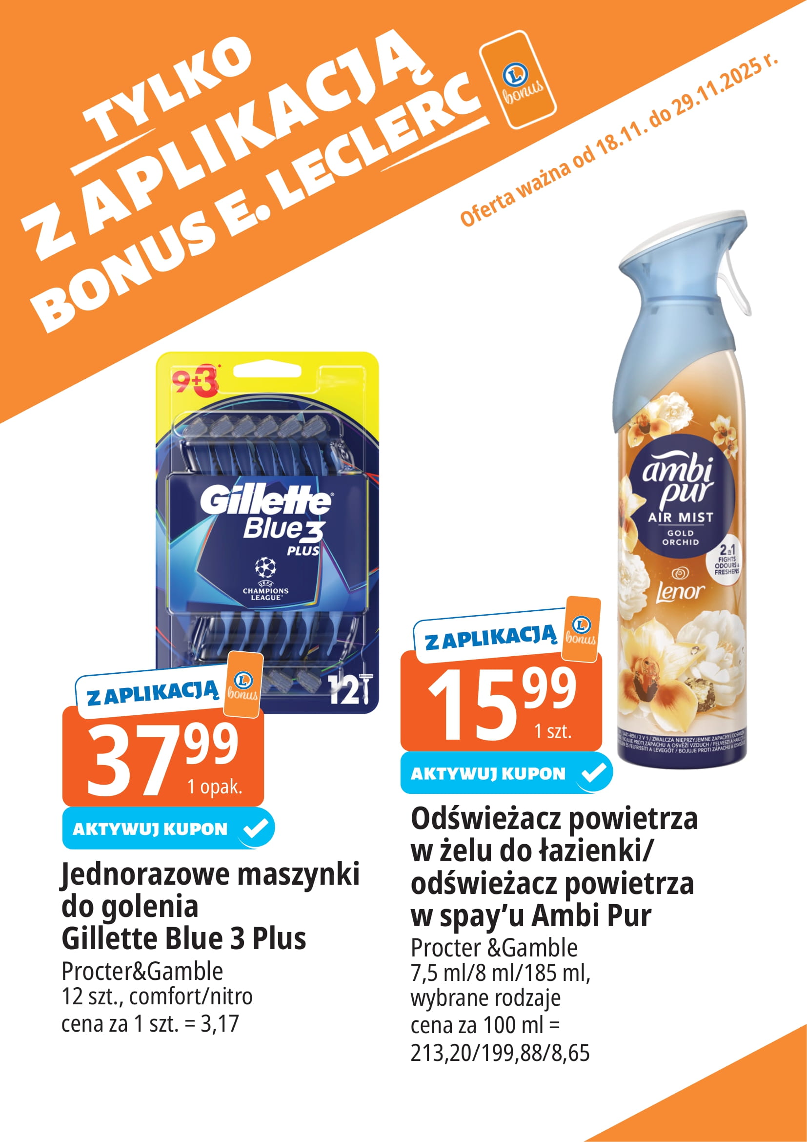 e-leclerc - Gazetka E.Leclerc - Bonus - ważna od 18.11. do 29.11. - page: 18