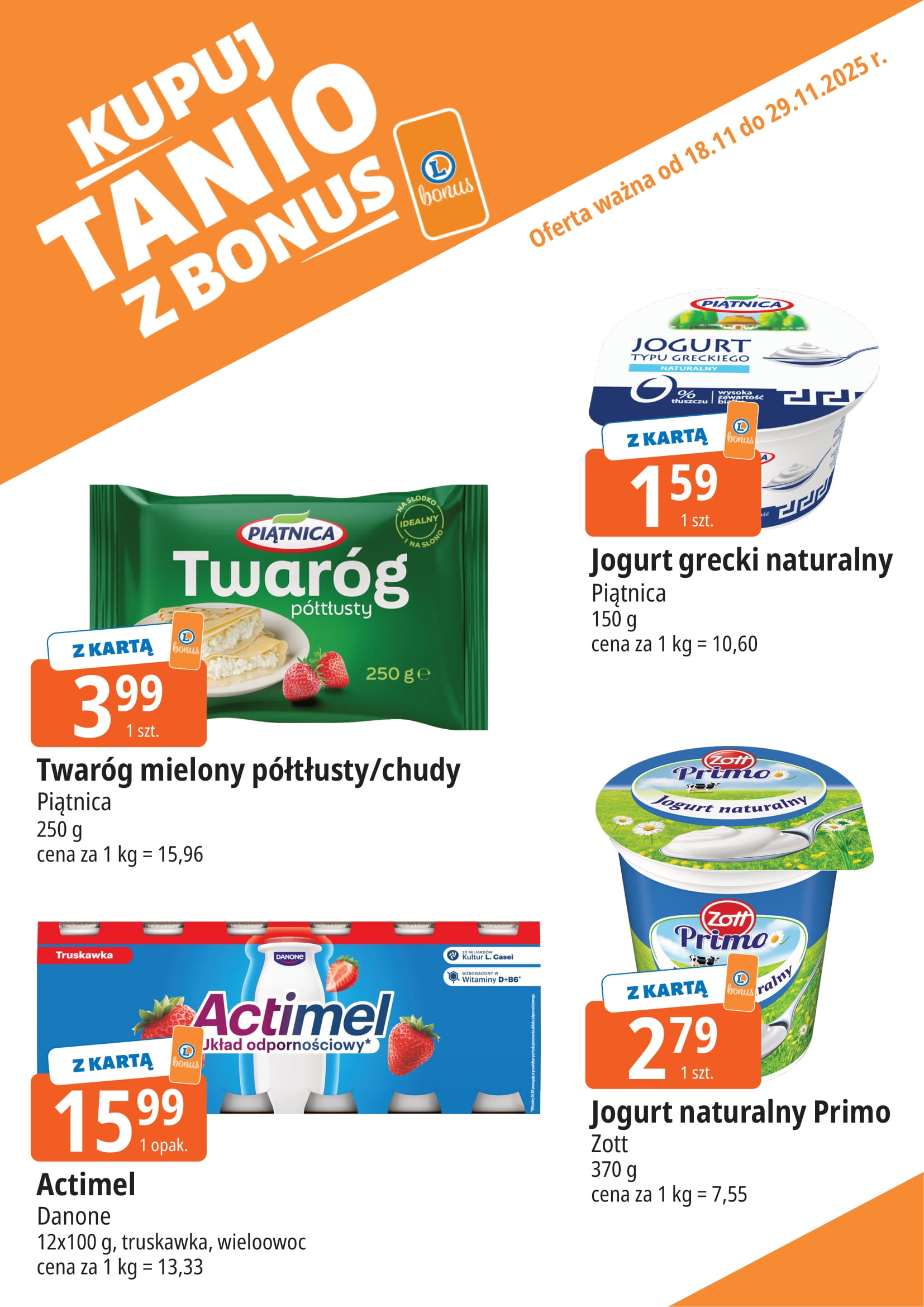 e-leclerc - Gazetka E.Leclerc - Bonus - ważna od 18.11. do 29.11. - page: 3