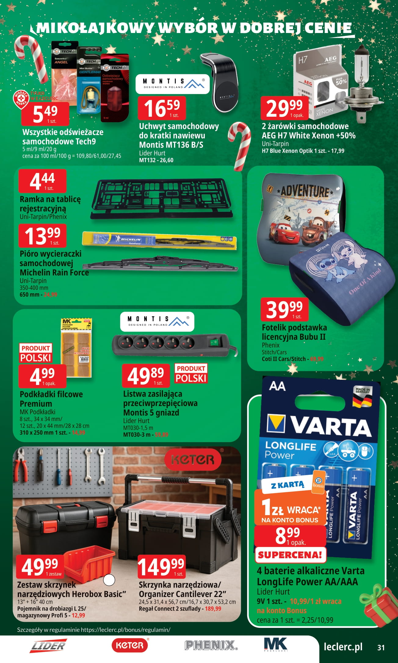 e-leclerc - Gazetka E.Leclerc - ważna od 25.11. do 07.12. - page: 31
