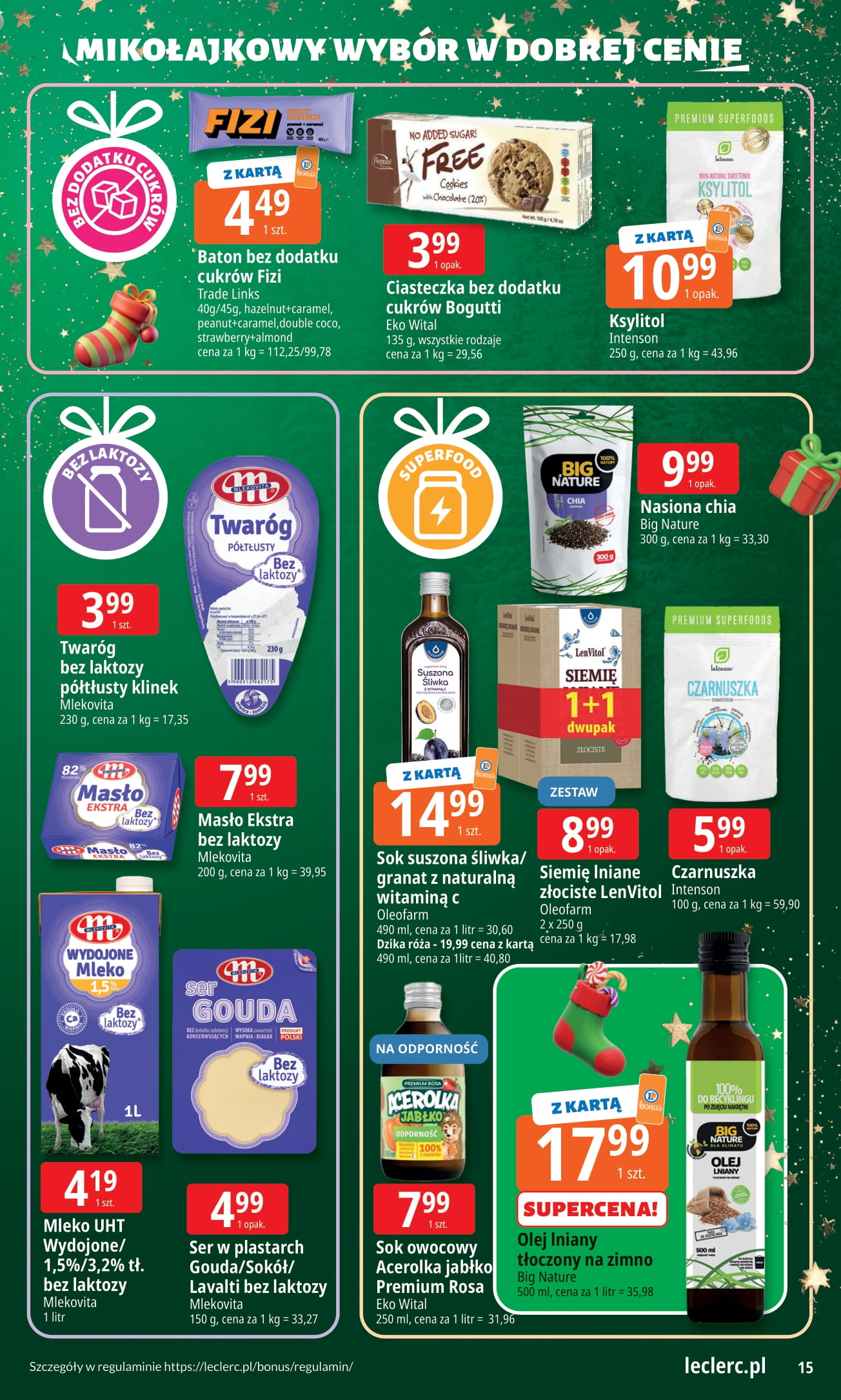 e-leclerc - Gazetka E.Leclerc - ważna od 25.11. do 07.12. - page: 15