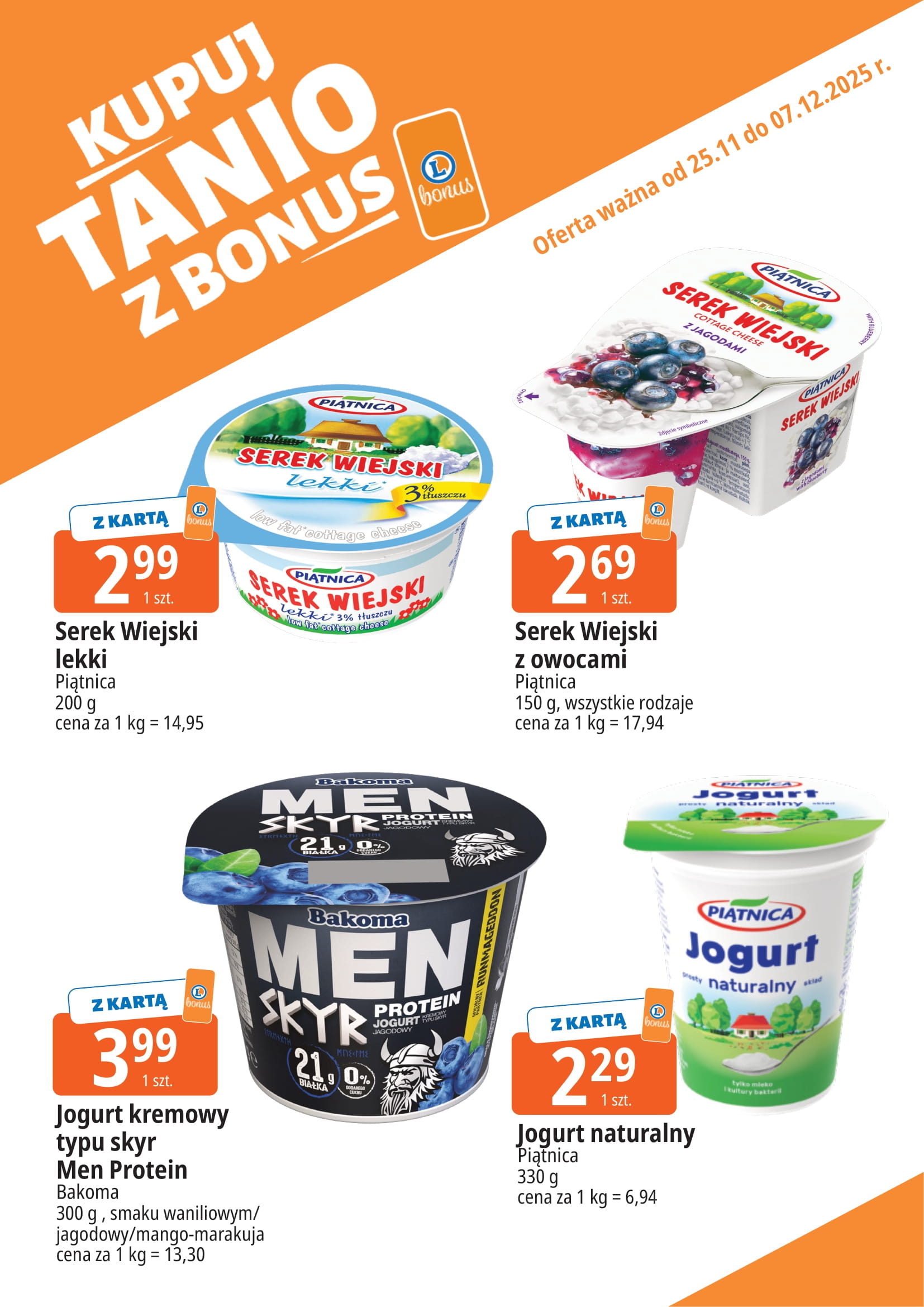 e-leclerc - Gazetka E.Leclerc - Bonus skanujesz kasę zyskujesz - ważna od 25.11. do 07.12. - page: 3