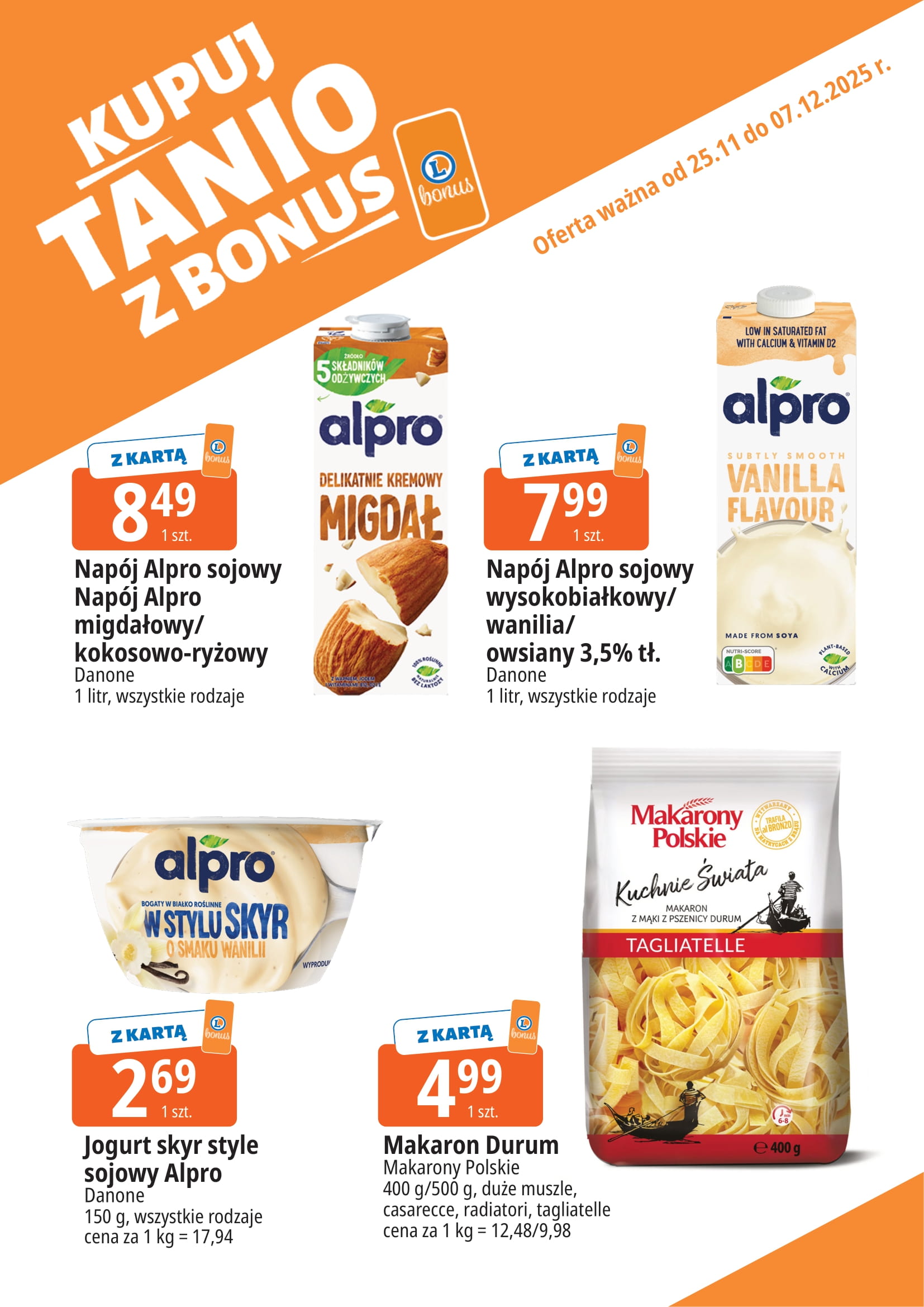 e-leclerc - Gazetka E.Leclerc - Bonus skanujesz kasę zyskujesz - ważna od 25.11. do 07.12. - page: 4