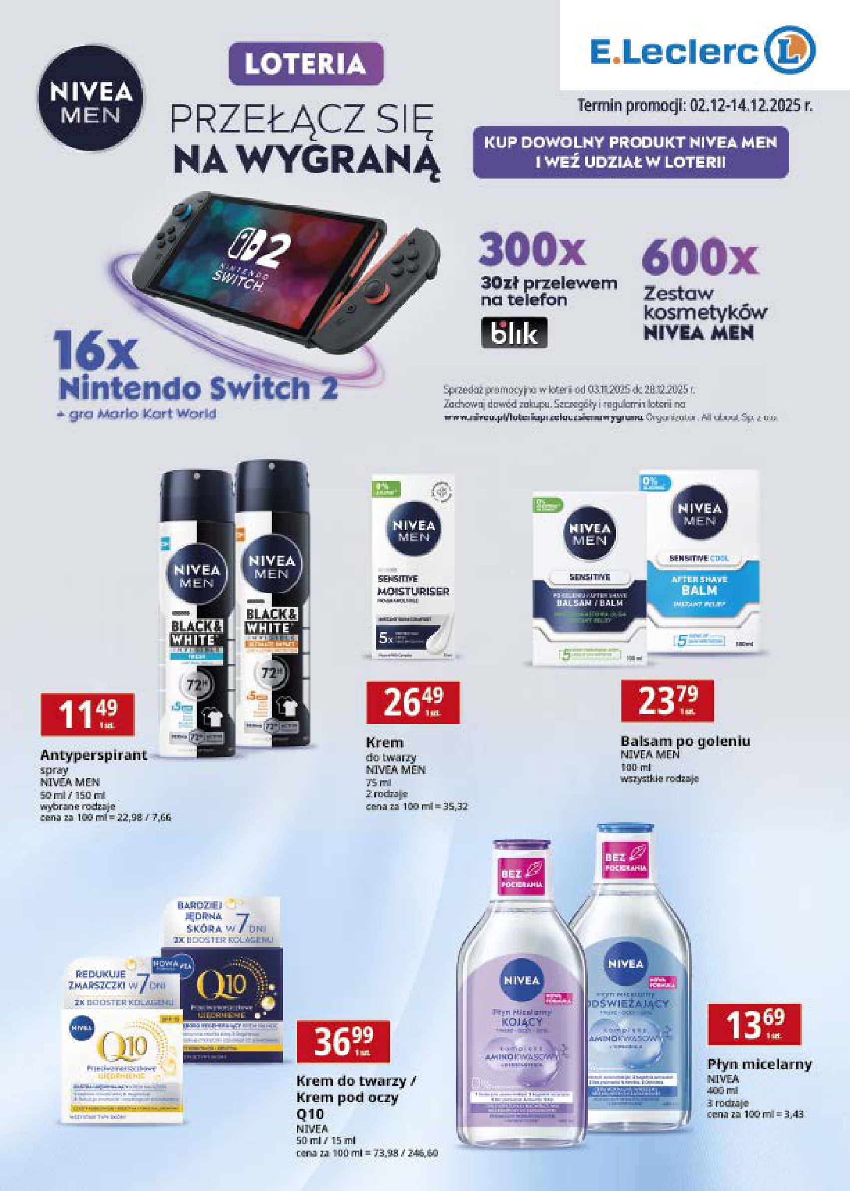 e-leclerc - Gazetka E.Leclerc - Nivea - ważna od 02.12. do 14.12. - page: 2