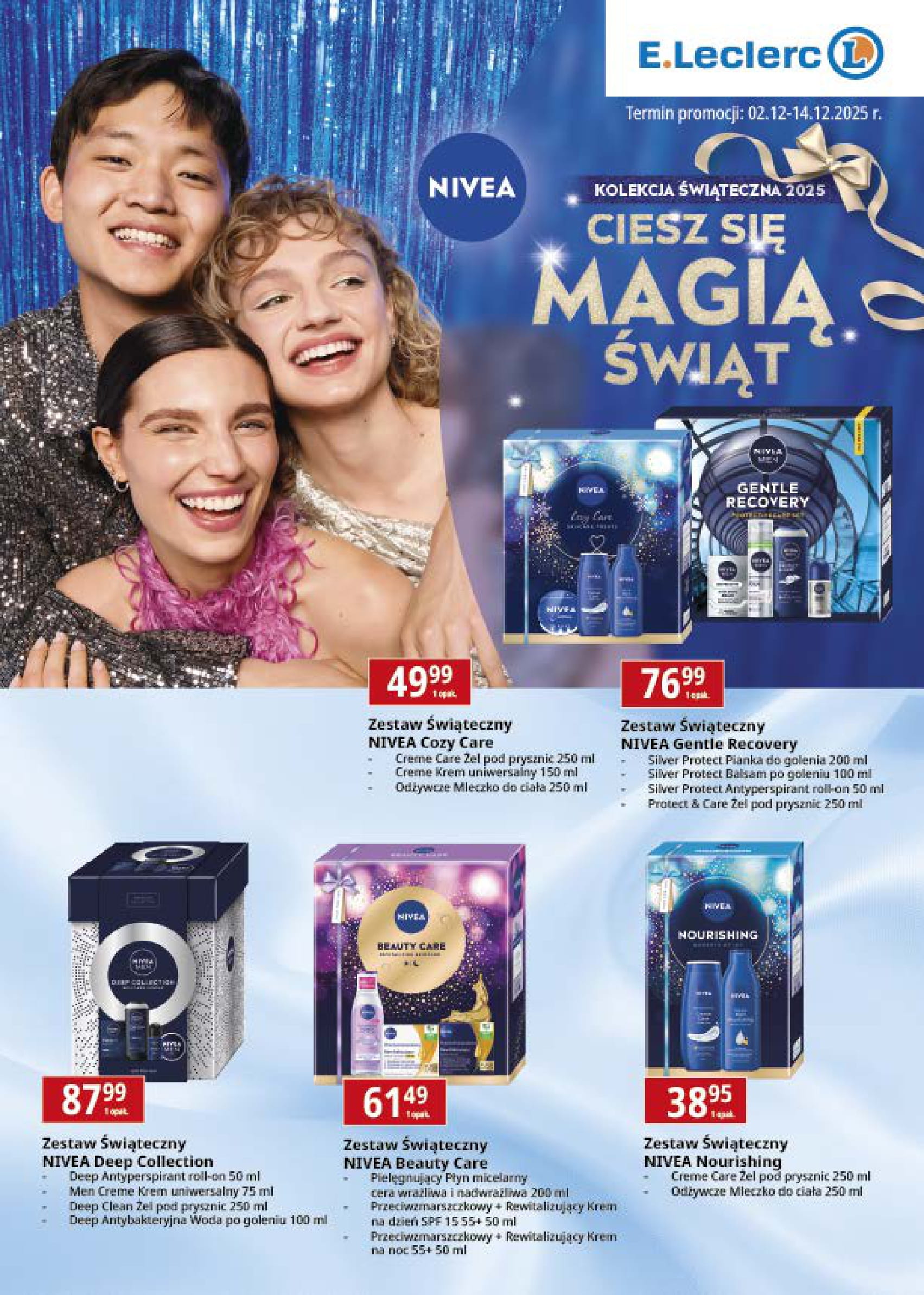 e-leclerc - Gazetka E.Leclerc - Nivea - ważna od 02.12. do 14.12.
