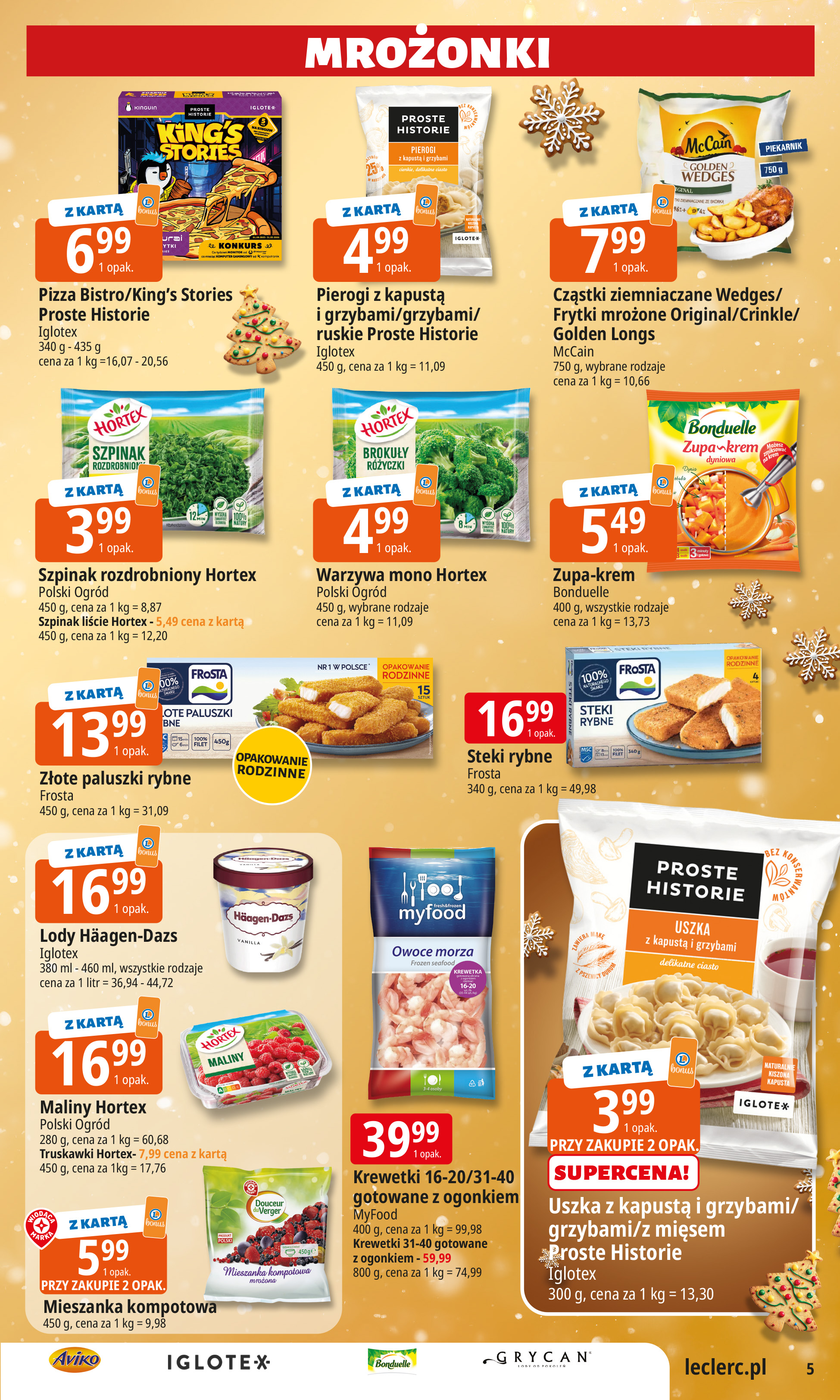 e-leclerc - Gazetka E.Leclerc - Święta w dobrej cenie 2 - ważna od 09.12. do 23.12. - page: 5