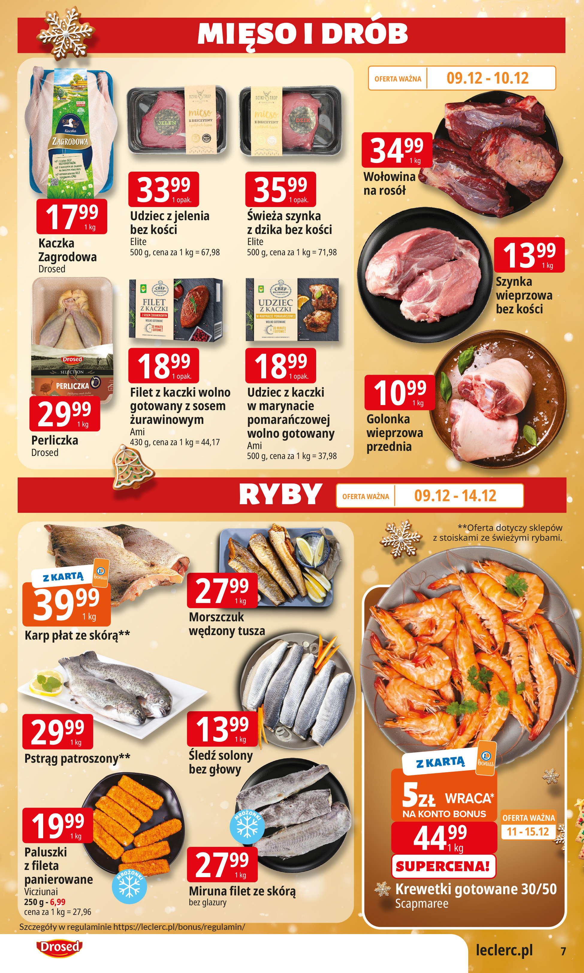 e-leclerc - Gazetka E.Leclerc - Święta w dobrej cenie 2 - ważna od 09.12. do 23.12. - page: 7