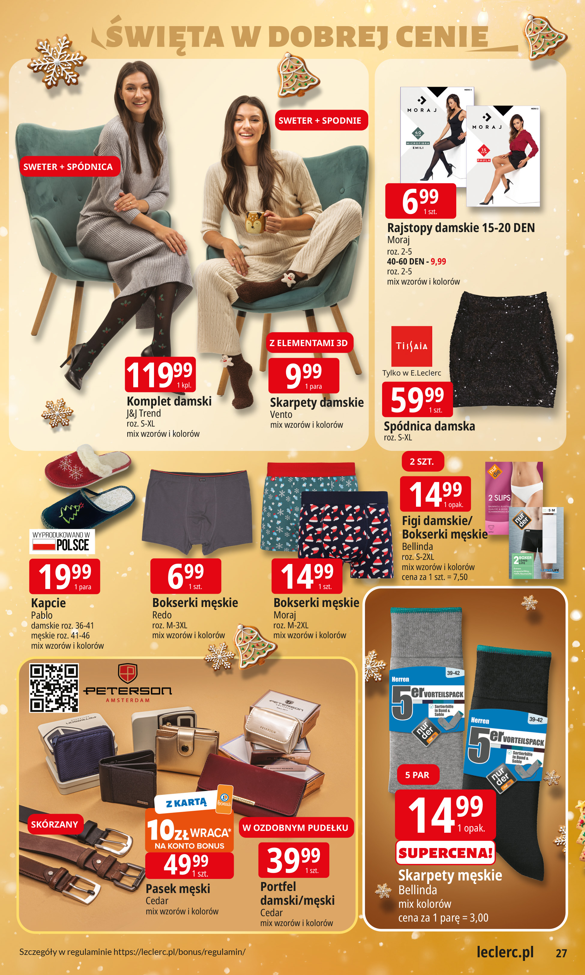e-leclerc - Gazetka E.Leclerc - Święta w dobrej cenie 2 - ważna od 09.12. do 23.12. - page: 27