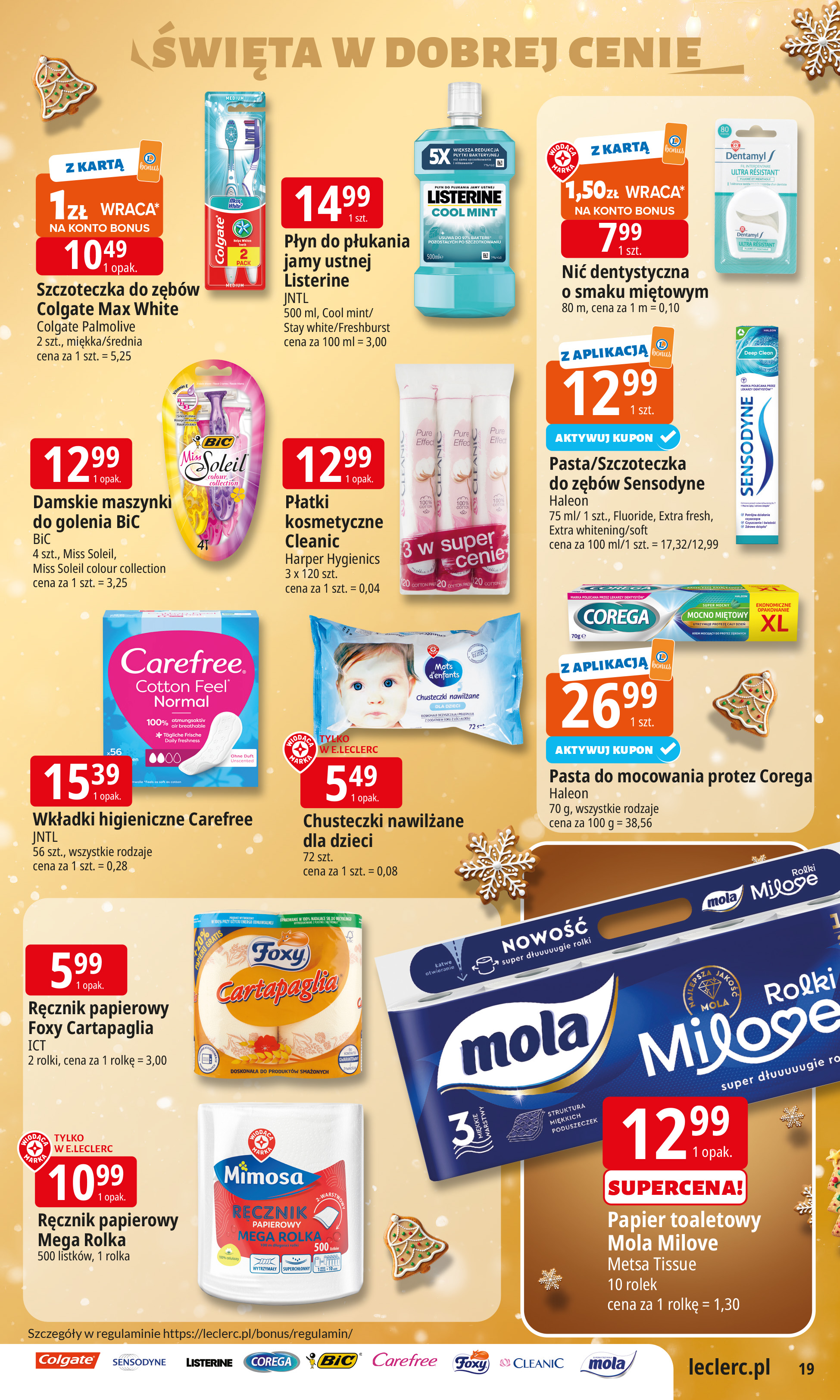 e-leclerc - Gazetka E.Leclerc - Święta w dobrej cenie 2 - ważna od 09.12. do 23.12. - page: 19