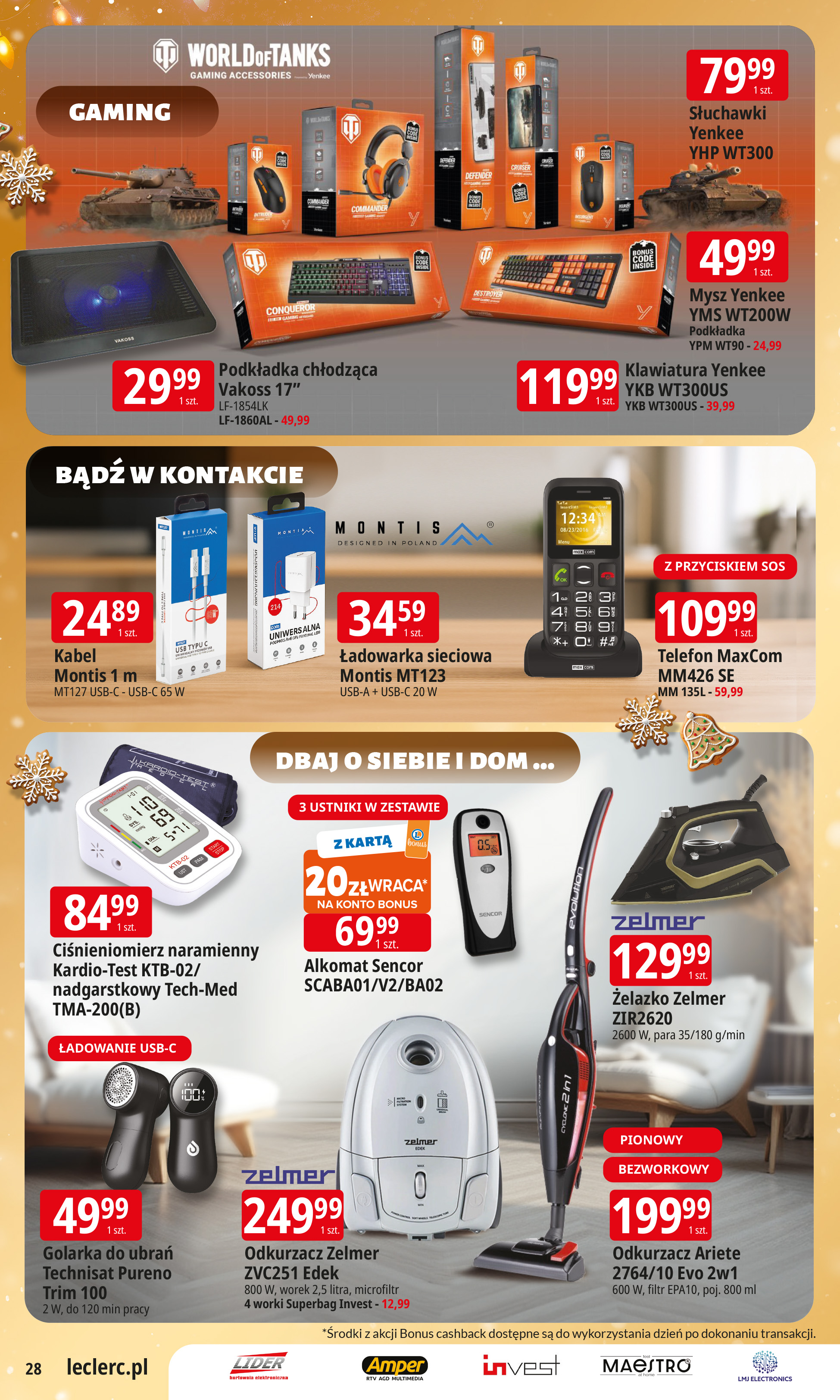 e-leclerc - Gazetka E.Leclerc - Święta w dobrej cenie 2 - ważna od 09.12. do 23.12. - page: 28