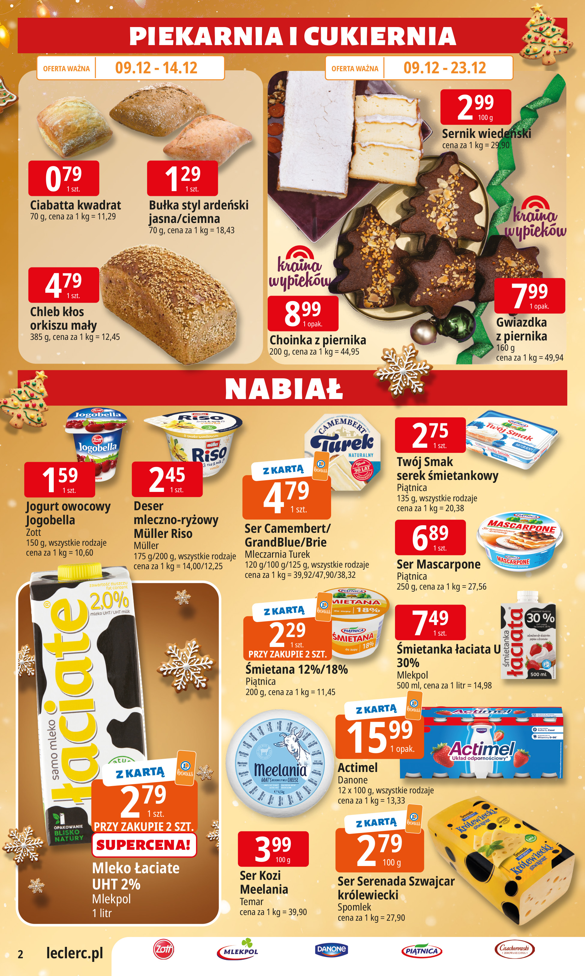 e-leclerc - Gazetka E.Leclerc - Święta w dobrej cenie 2 - ważna od 09.12. do 23.12. - page: 2