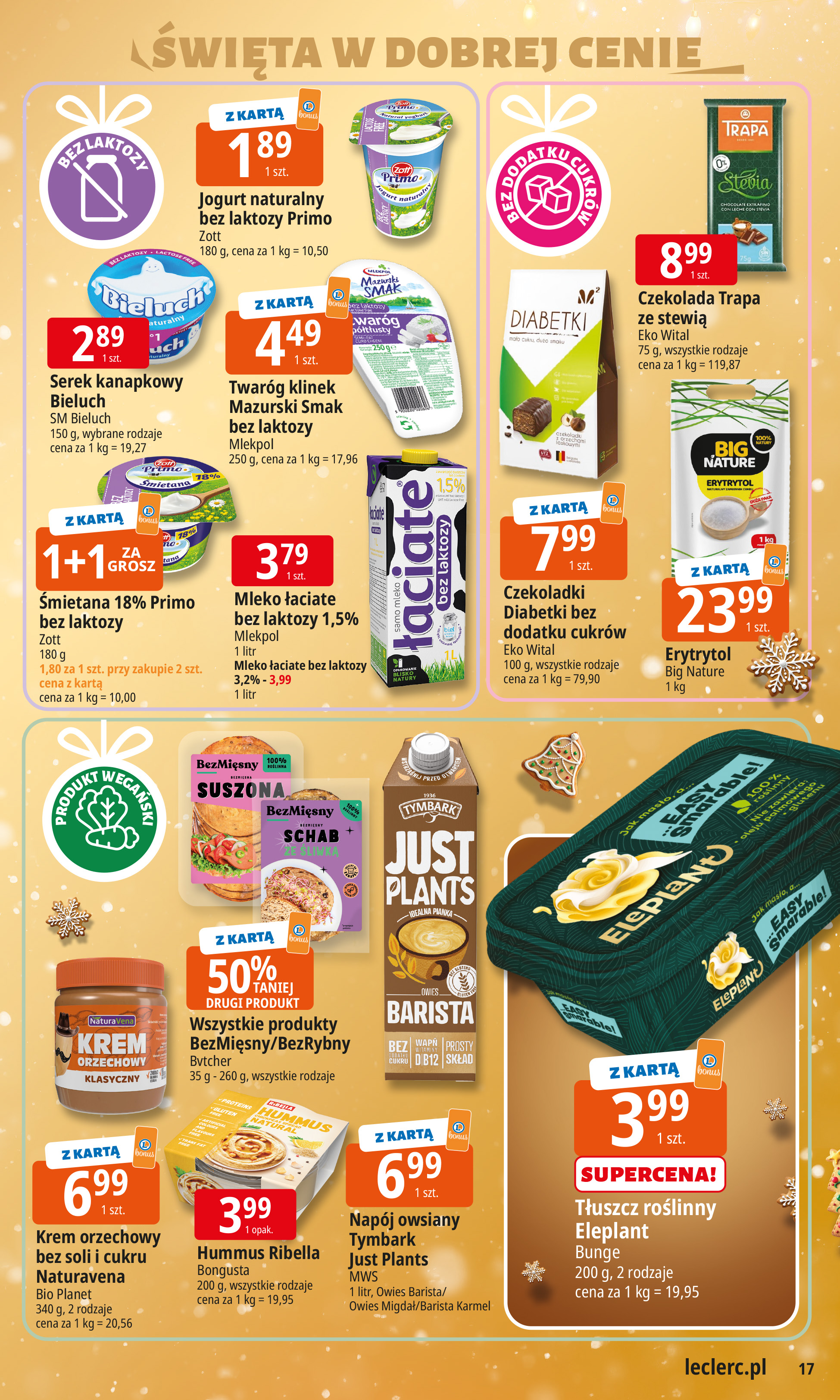 e-leclerc - Gazetka E.Leclerc - Święta w dobrej cenie 2 - ważna od 09.12. do 23.12. - page: 17