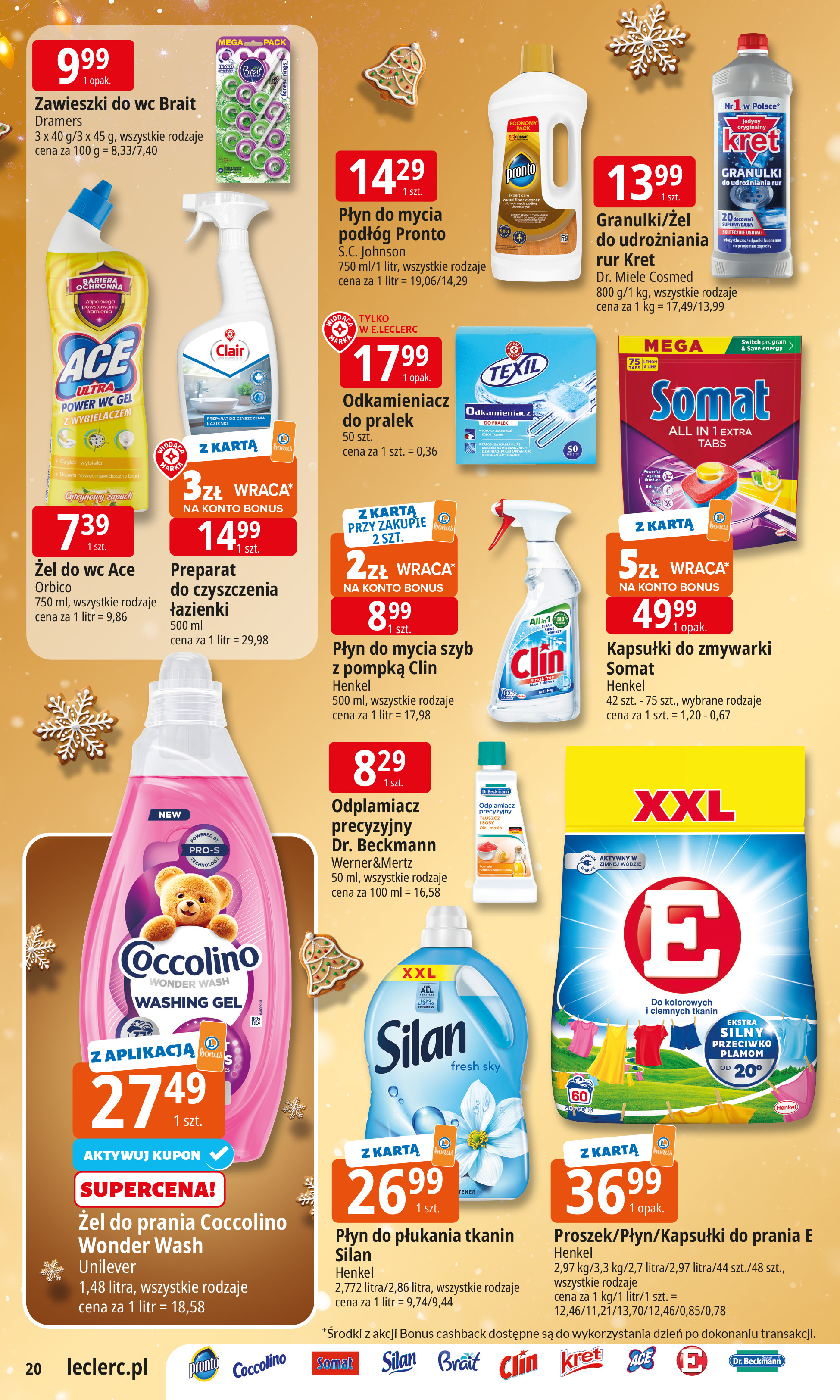 e-leclerc - Gazetka E.Leclerc - Święta w dobrej cenie 2 - ważna od 09.12. do 23.12. - page: 20