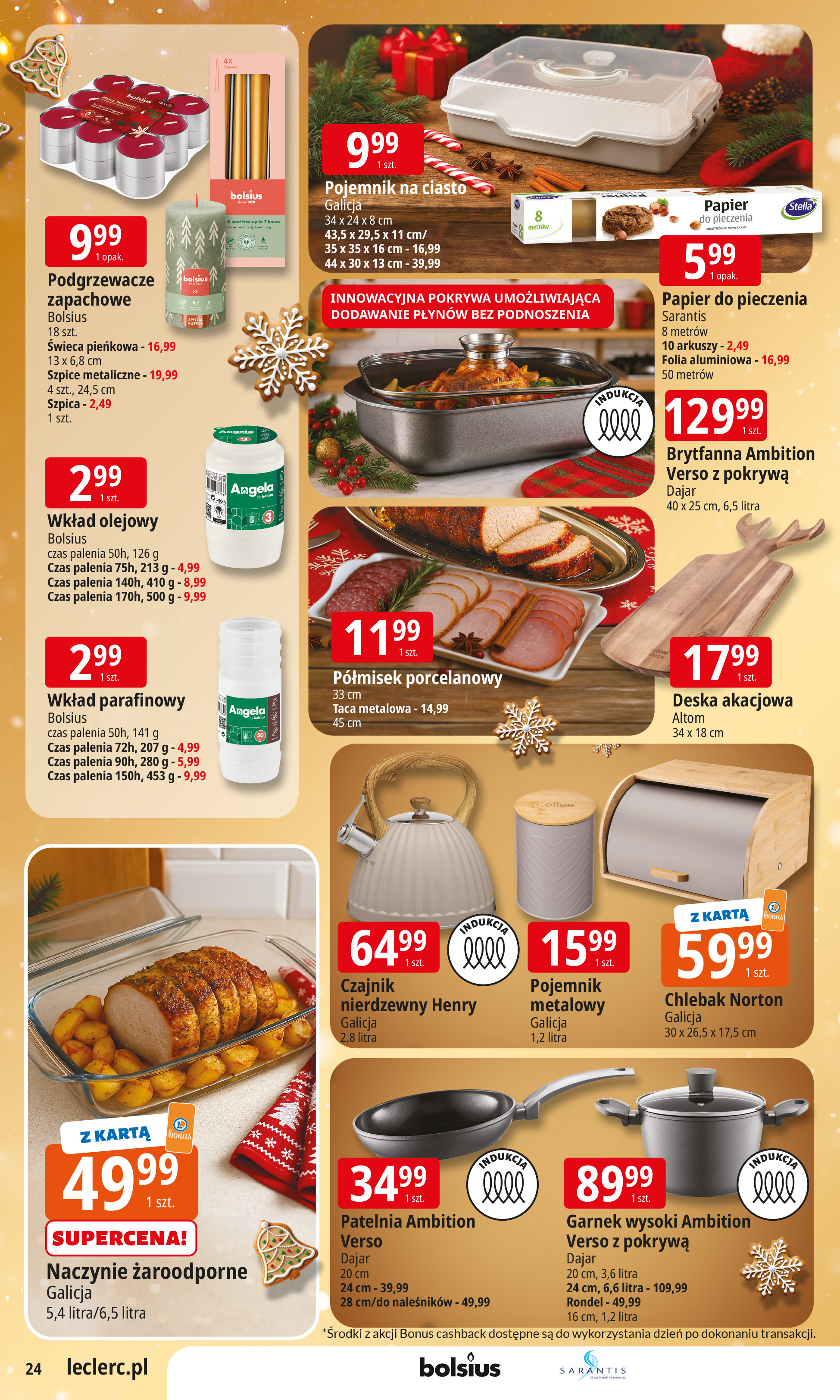 e-leclerc - Gazetka E.Leclerc - Święta w dobrej cenie 2 - ważna od 09.12. do 23.12. - page: 24