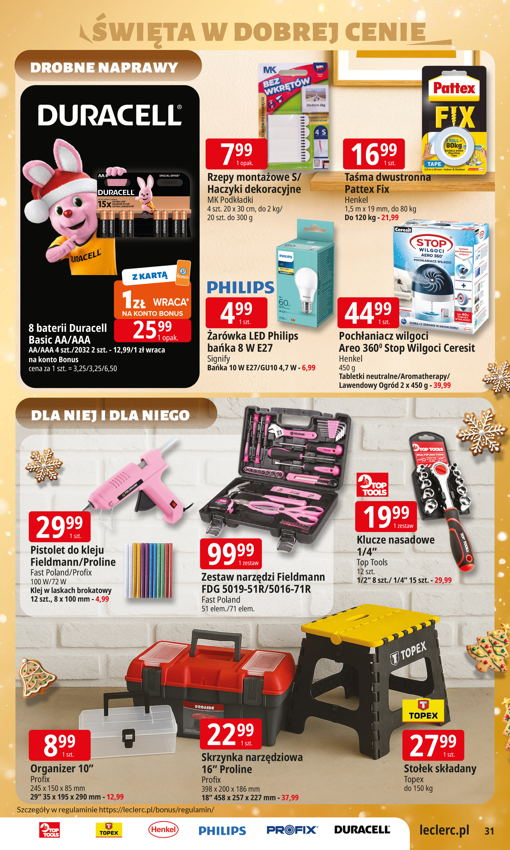 e-leclerc - Gazetka E.Leclerc - Święta w dobrej cenie 2 - ważna od 09.12. do 23.12. - page: 31