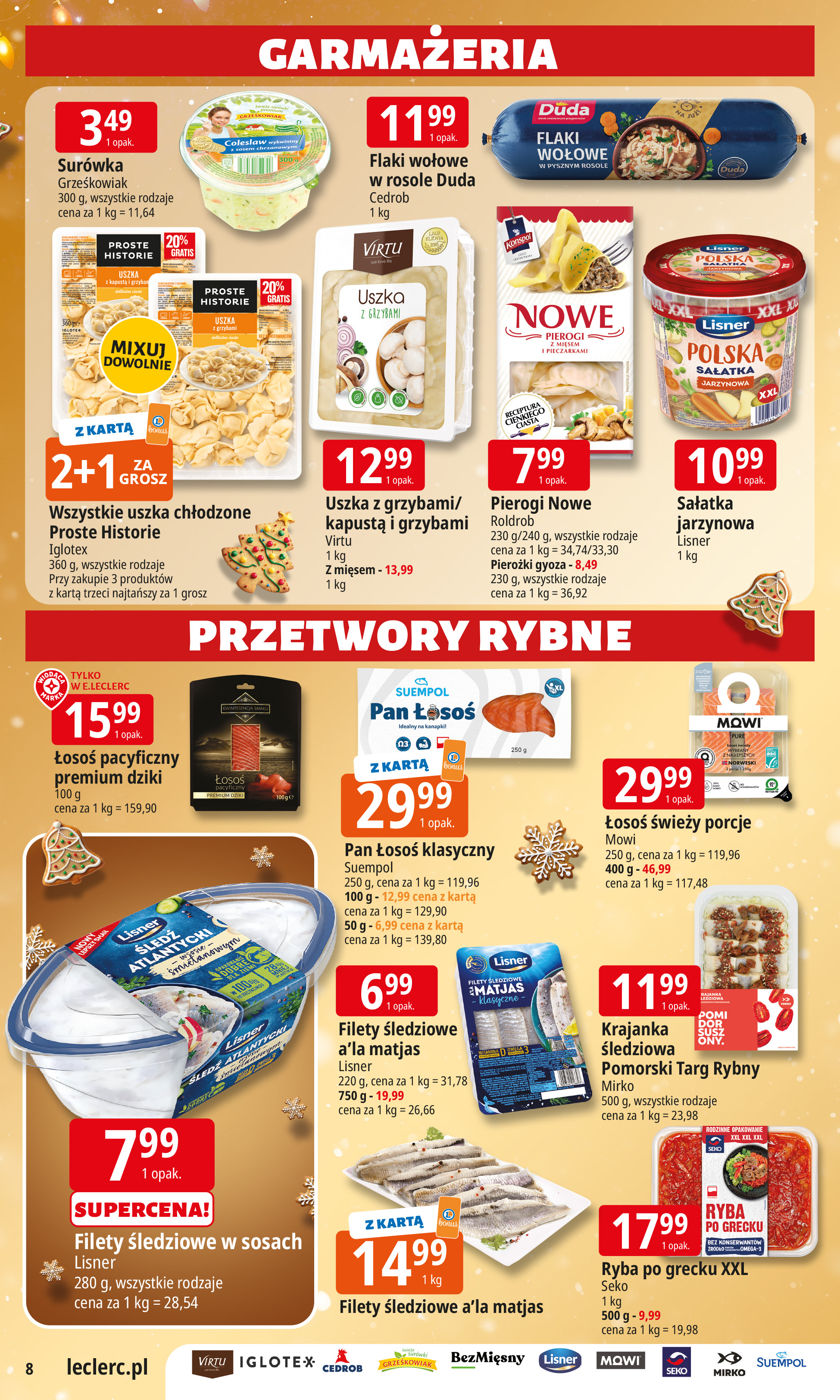 e-leclerc - Gazetka E.Leclerc - Święta w dobrej cenie 2 - ważna od 09.12. do 23.12. - page: 8