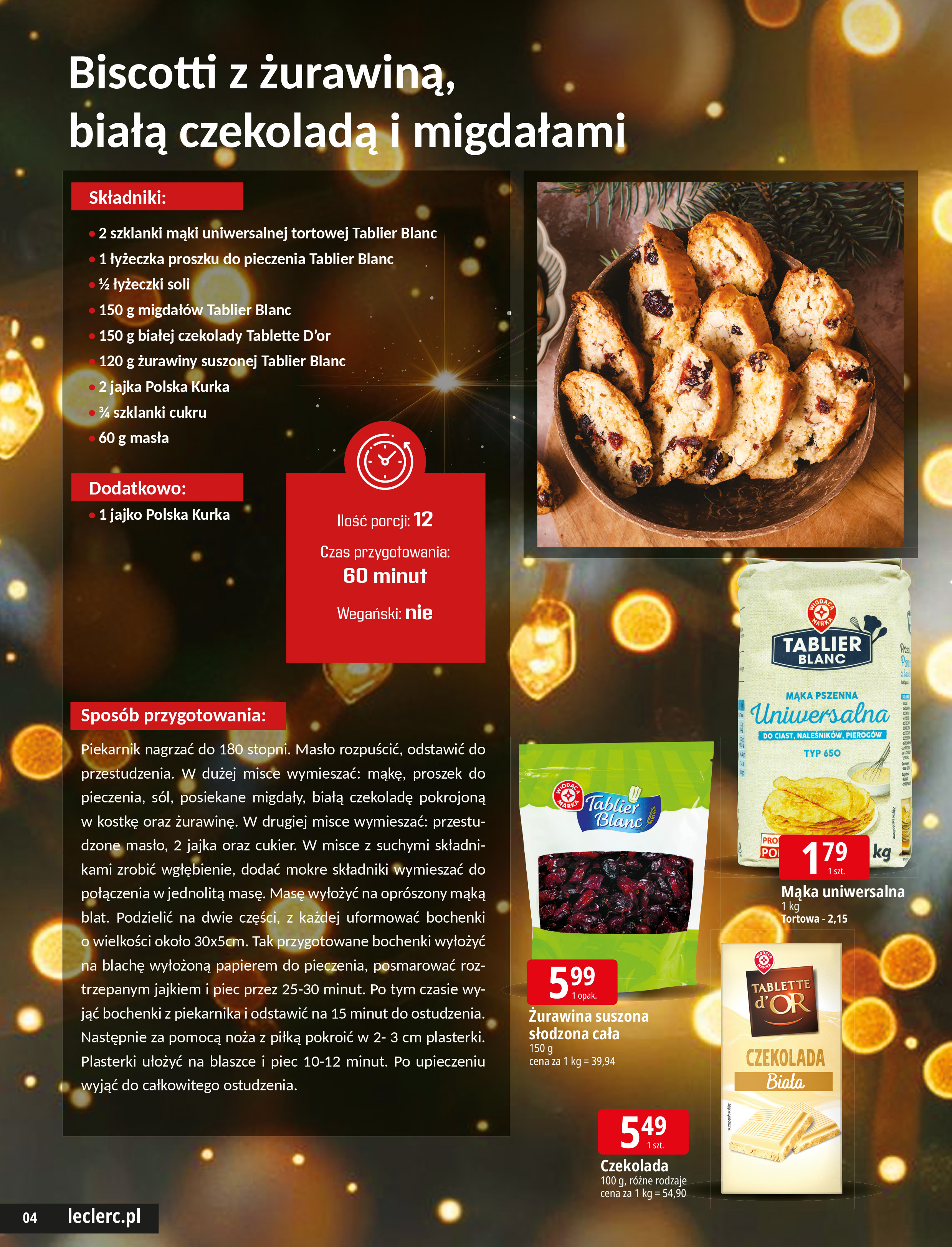 e-leclerc - Gazetka E.Leclerc - Święta w dobrej cenie - ważna od 09.12. do 23.12. - page: 4