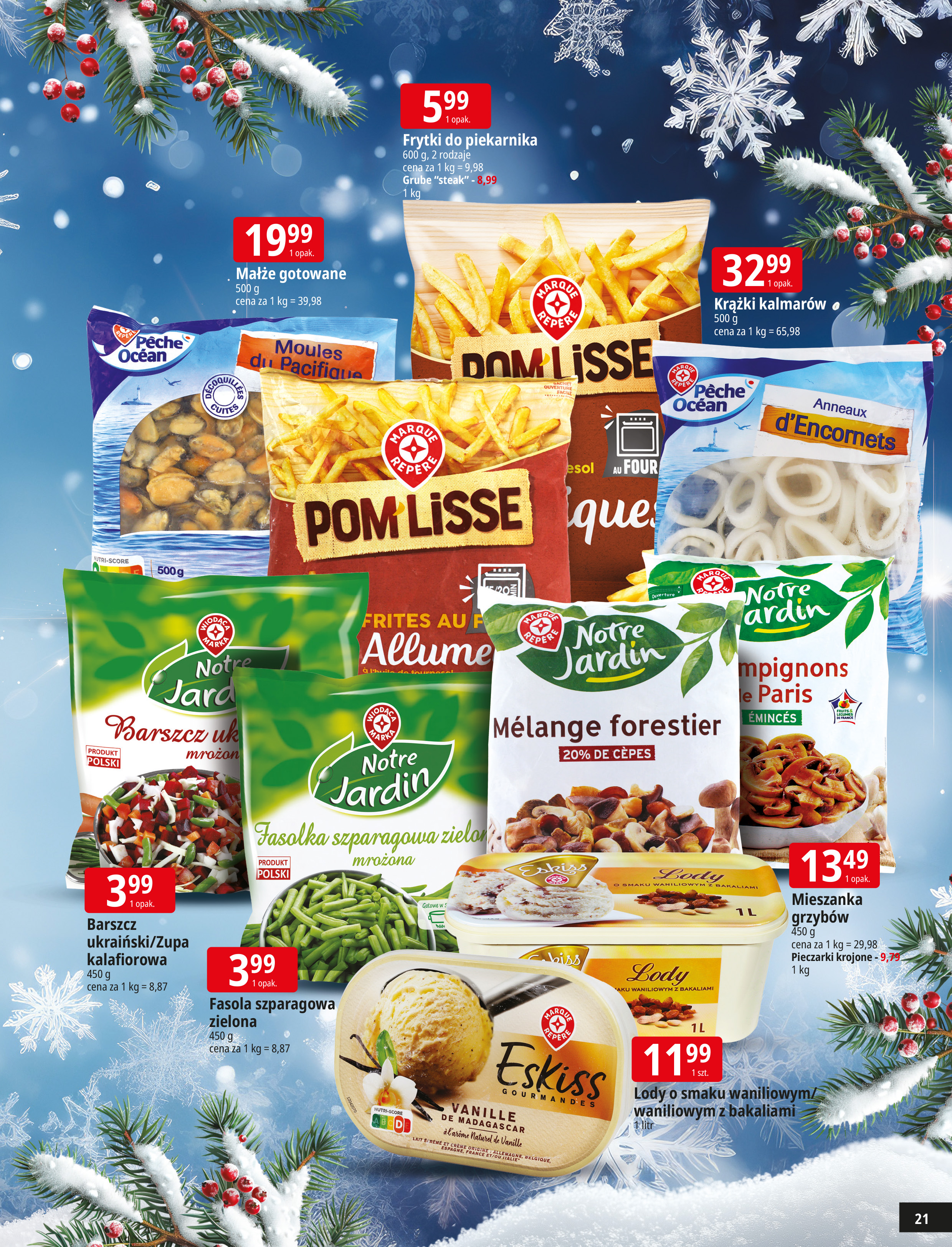 e-leclerc - Gazetka E.Leclerc - Święta w dobrej cenie - ważna od 09.12. do 23.12. - page: 21