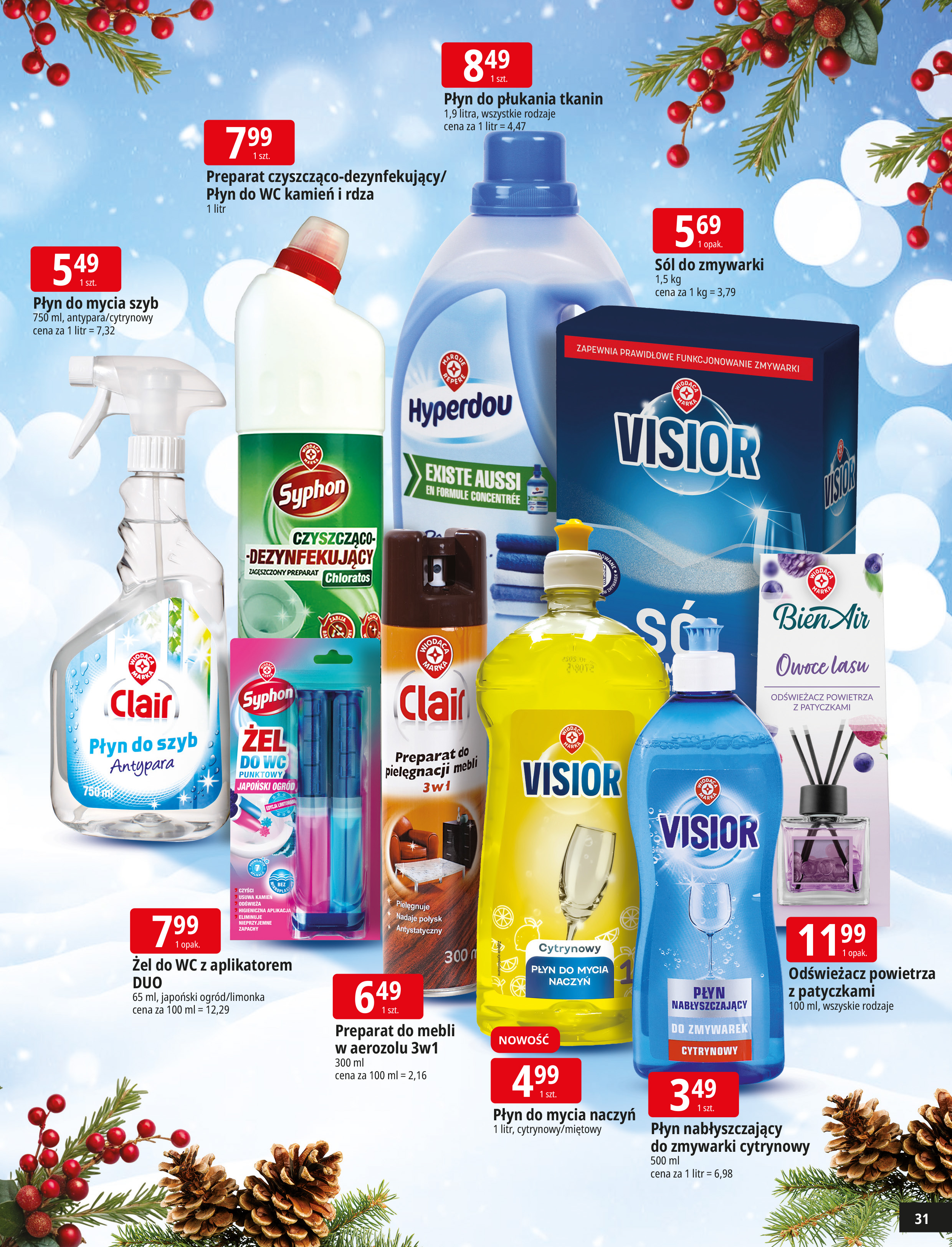 e-leclerc - Gazetka E.Leclerc - Święta w dobrej cenie - ważna od 09.12. do 23.12. - page: 31