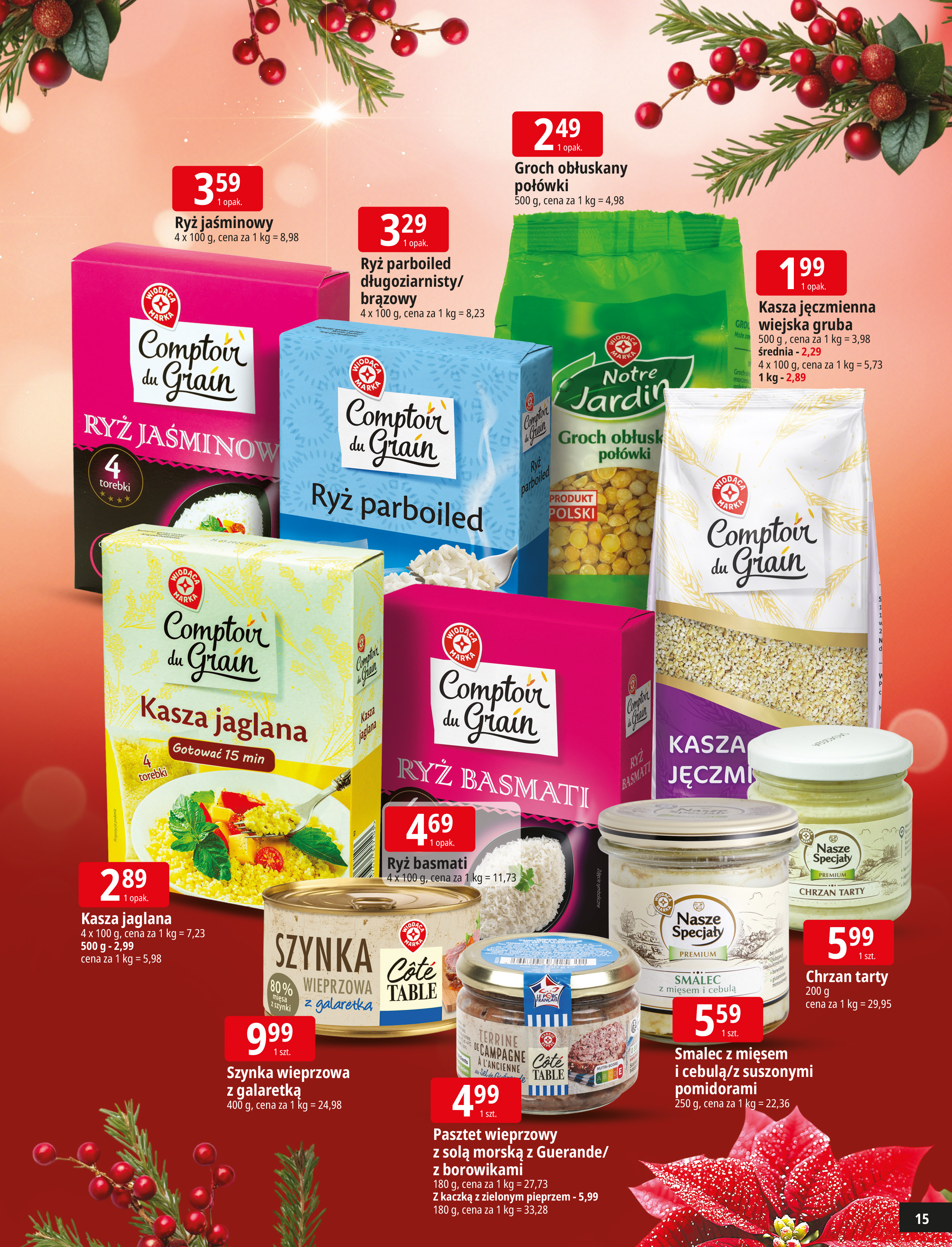 e-leclerc - Gazetka E.Leclerc - Święta w dobrej cenie - ważna od 09.12. do 23.12. - page: 15