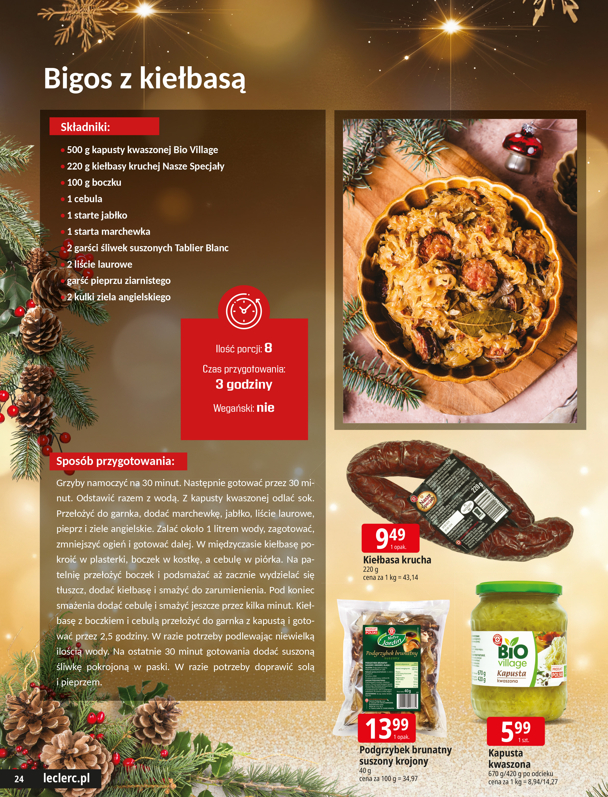 e-leclerc - Gazetka E.Leclerc - Święta w dobrej cenie - ważna od 09.12. do 23.12. - page: 24