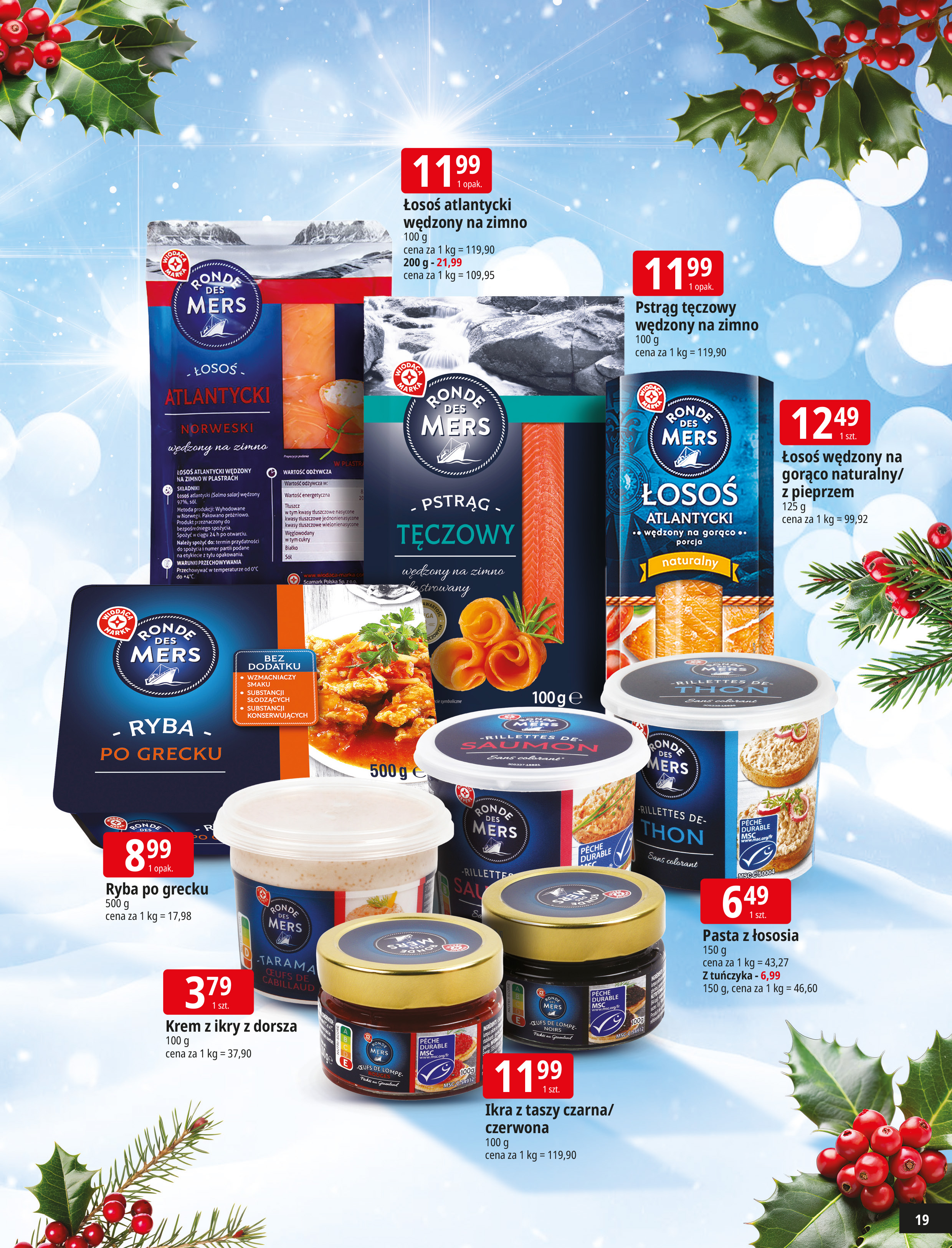 e-leclerc - Gazetka E.Leclerc - Święta w dobrej cenie - ważna od 09.12. do 23.12. - page: 19