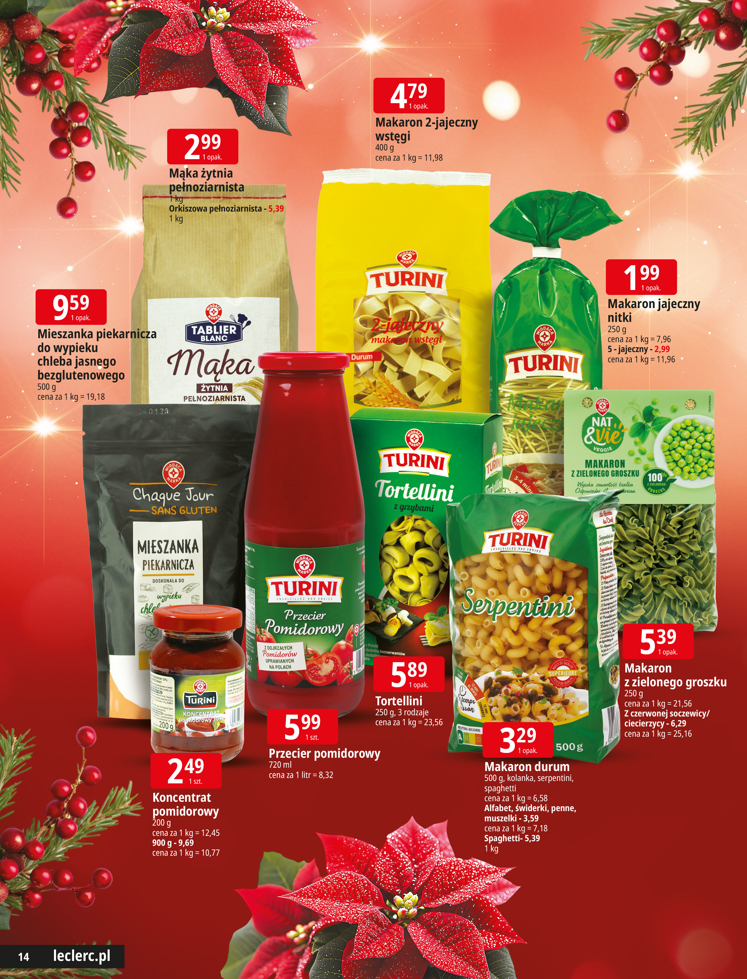 e-leclerc - Gazetka E.Leclerc - Święta w dobrej cenie - ważna od 09.12. do 23.12. - page: 14